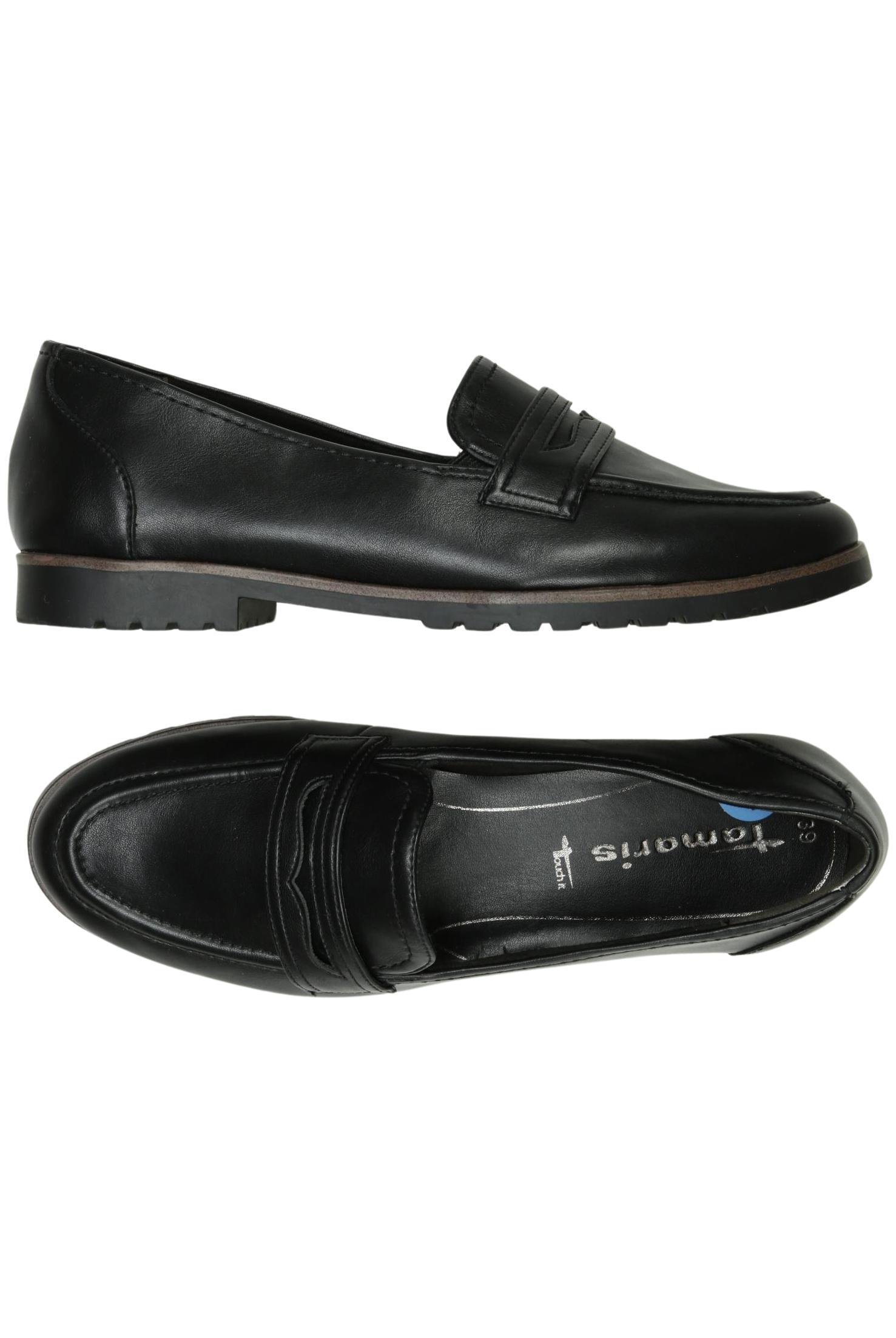 

Tamaris Damen Halbschuh, schwarz, Gr. 39