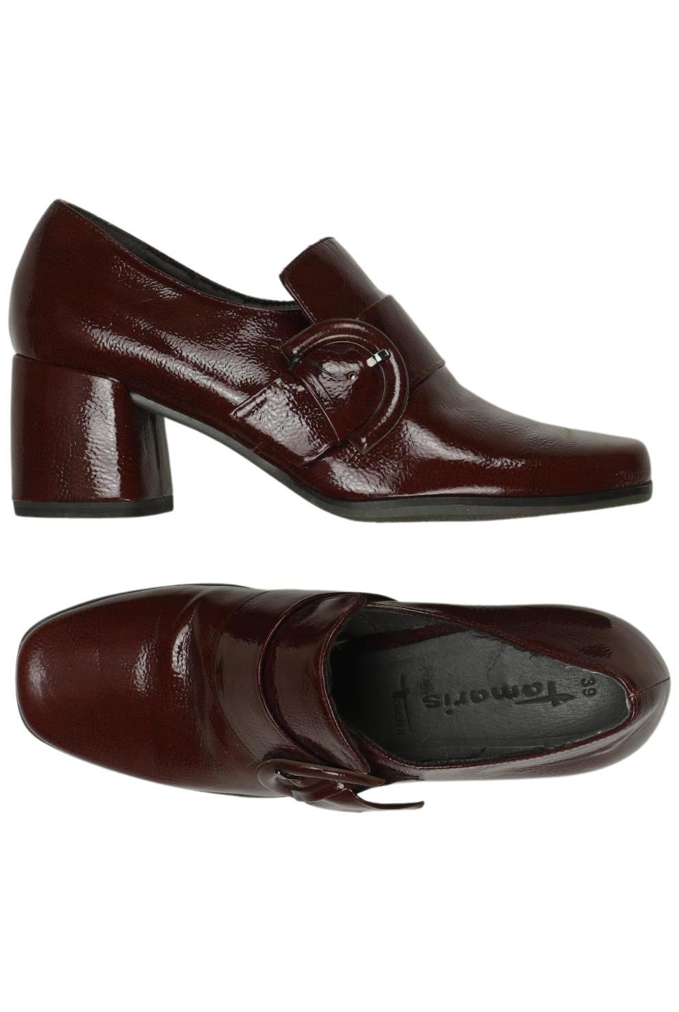 

Tamaris Damen Halbschuh, bordeaux, Gr. 39