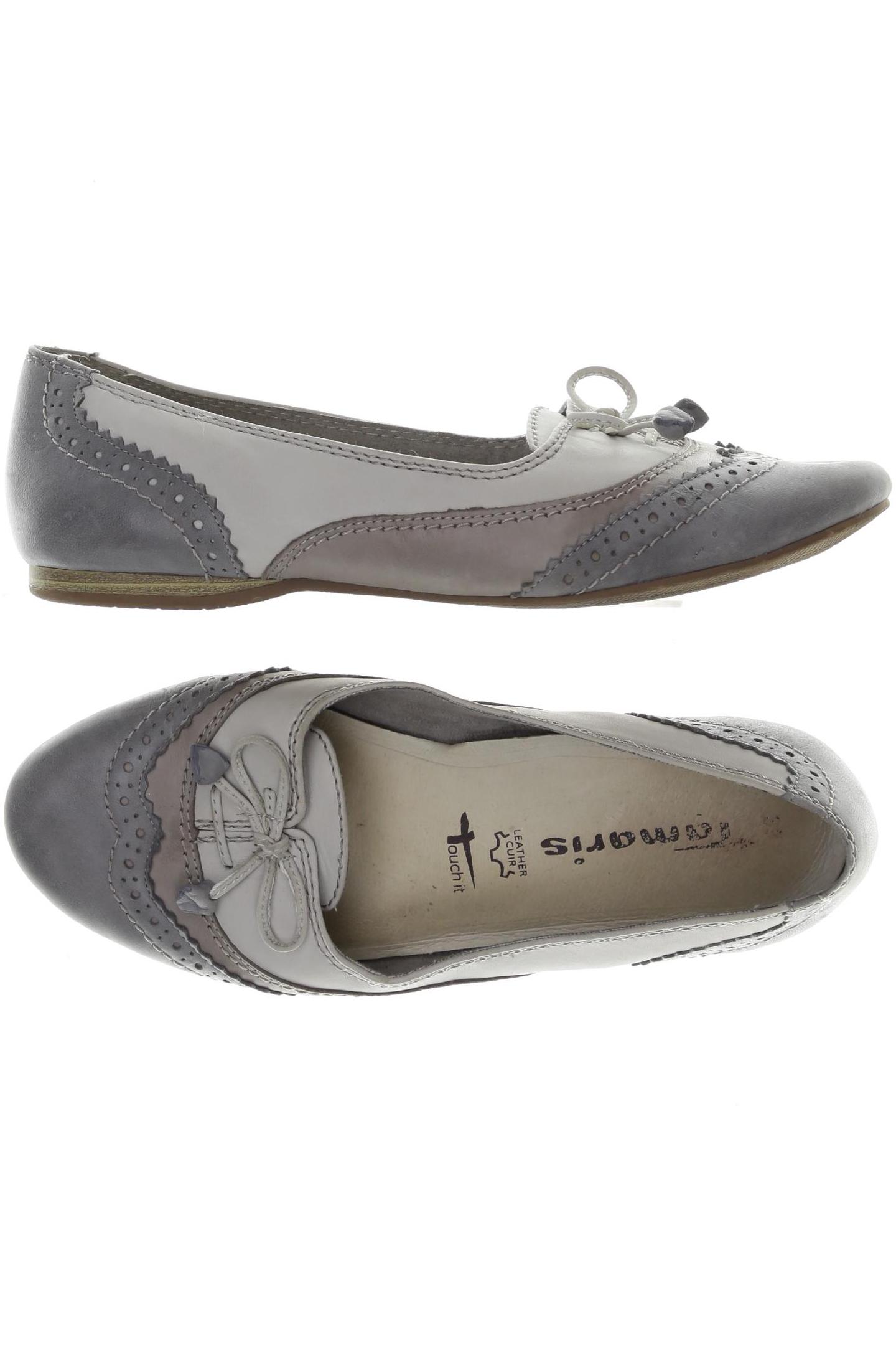 

Tamaris Damen Halbschuh, grau, Gr. 37