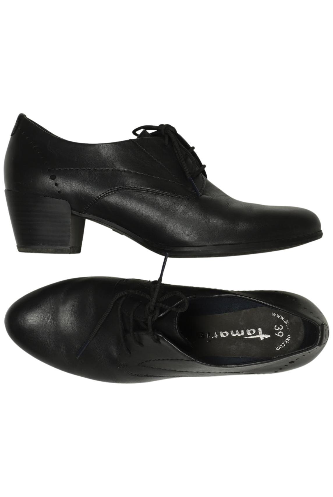 

Tamaris Damen Halbschuh, schwarz, Gr. 39