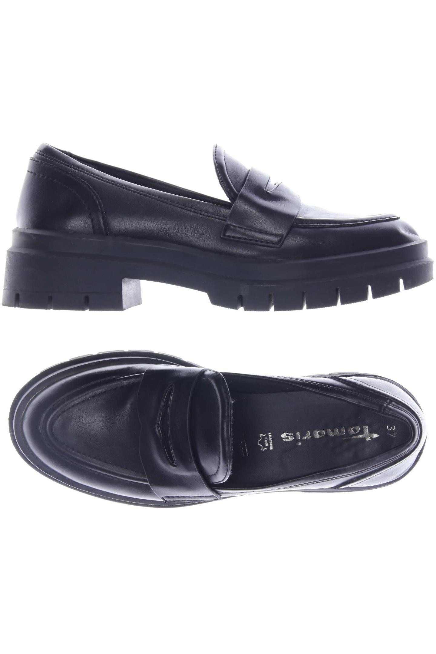 

Tamaris Damen Halbschuh, schwarz, Gr. 37