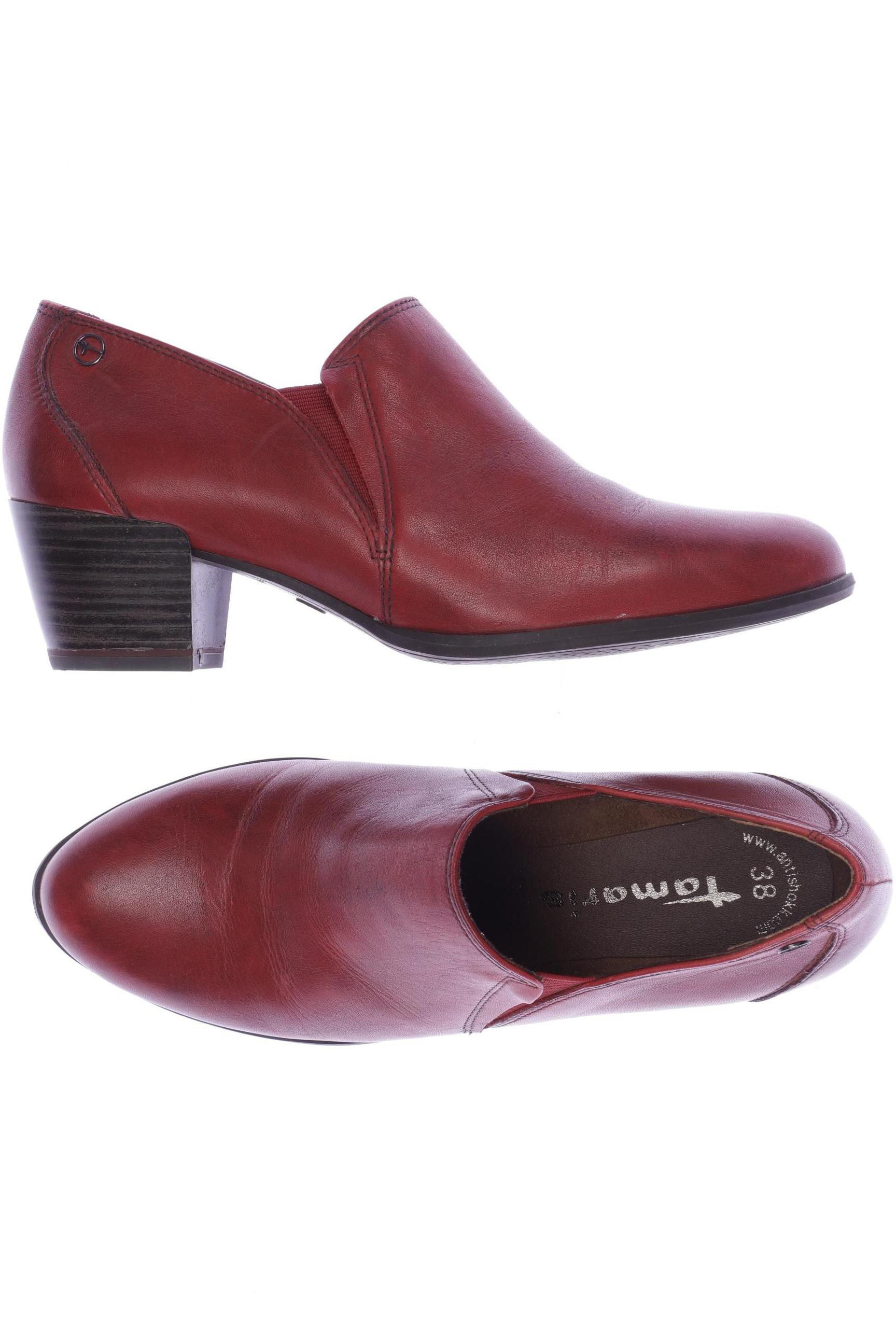 

Tamaris Damen Halbschuh, rot, Gr. 38