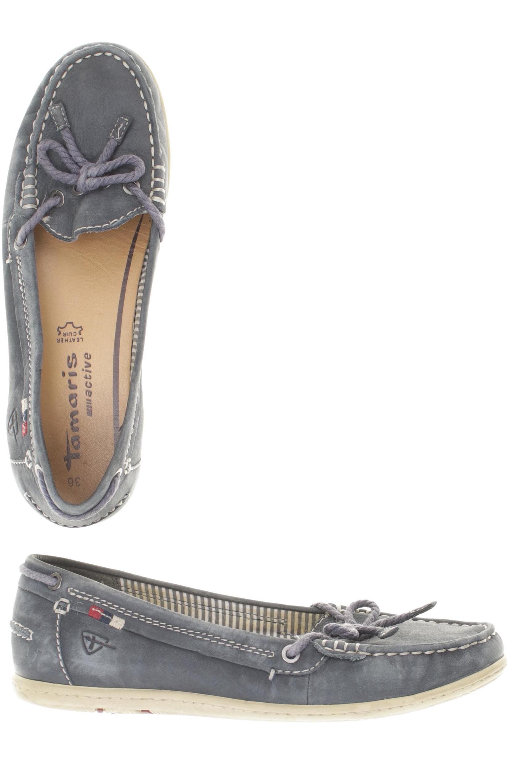 

Tamaris Damen Halbschuh, blau, Gr. 36