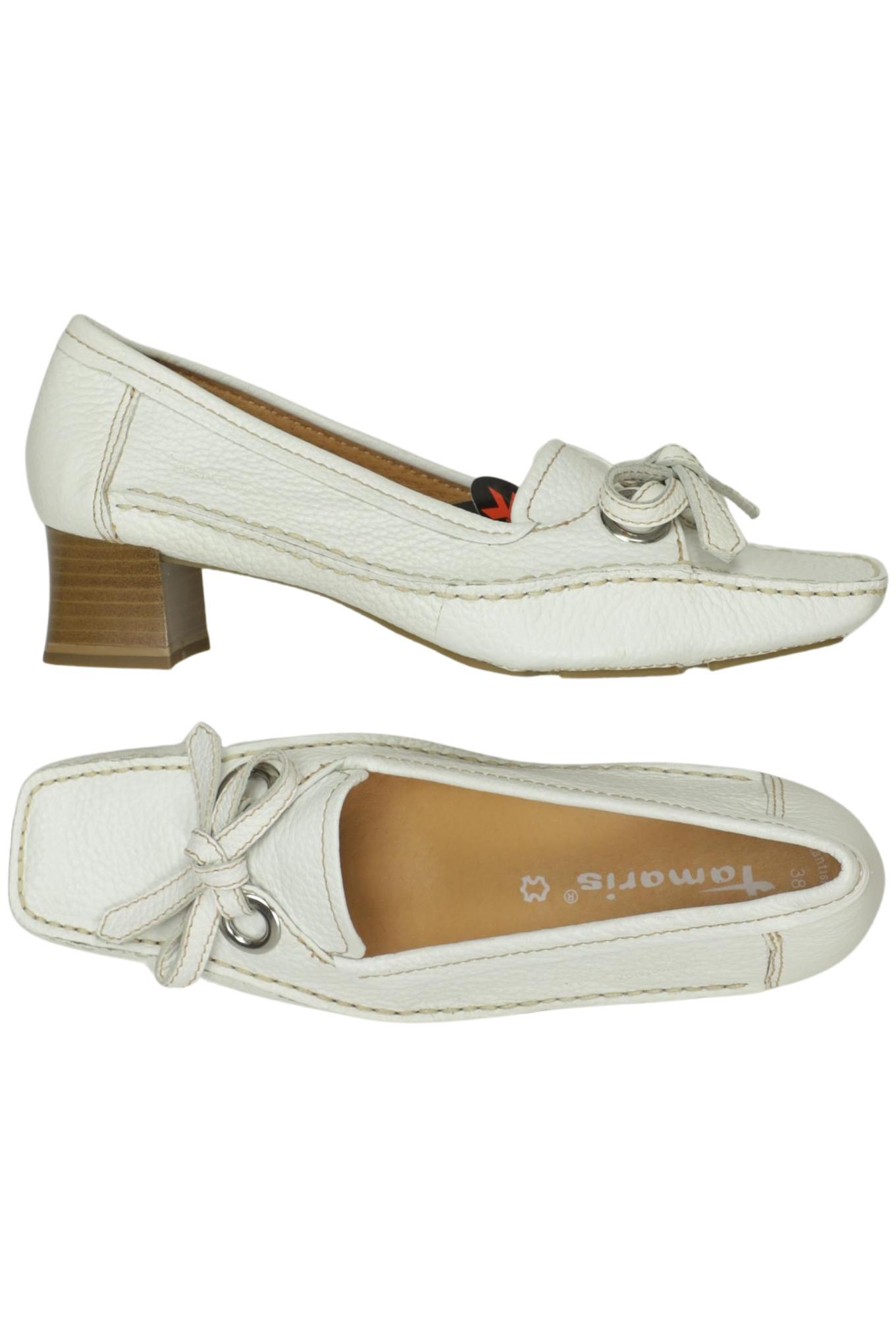

Tamaris Damen Halbschuh, weiß, Gr. 38