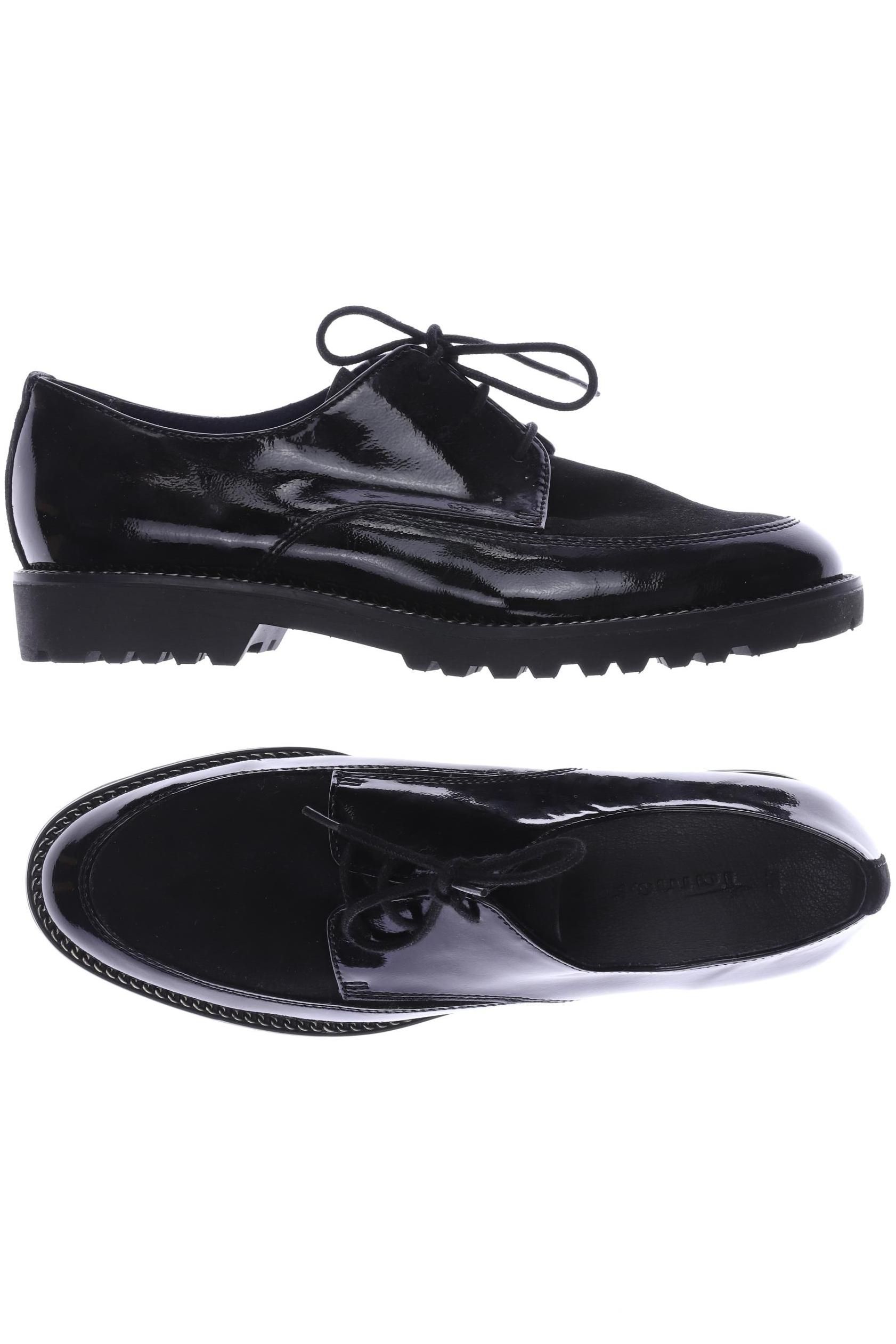 

Tamaris Damen Halbschuh, schwarz, Gr. 39
