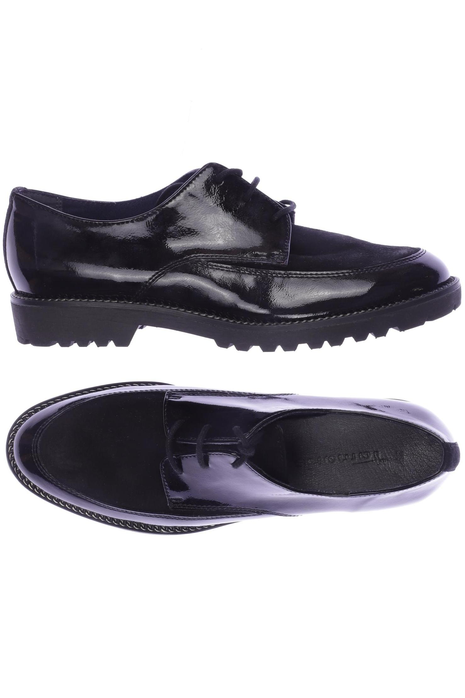 

Tamaris Damen Halbschuh, schwarz, Gr. 39