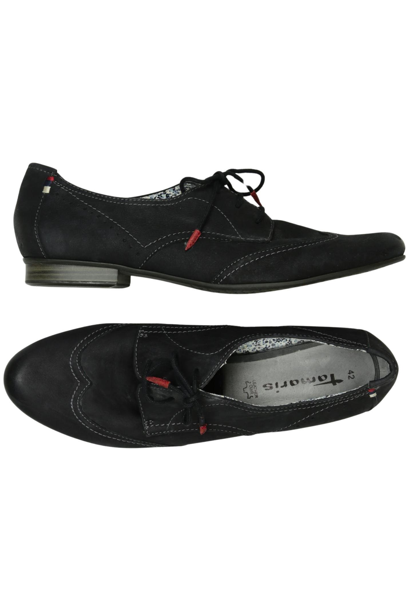 

Tamaris Damen Halbschuh, schwarz, Gr. 42