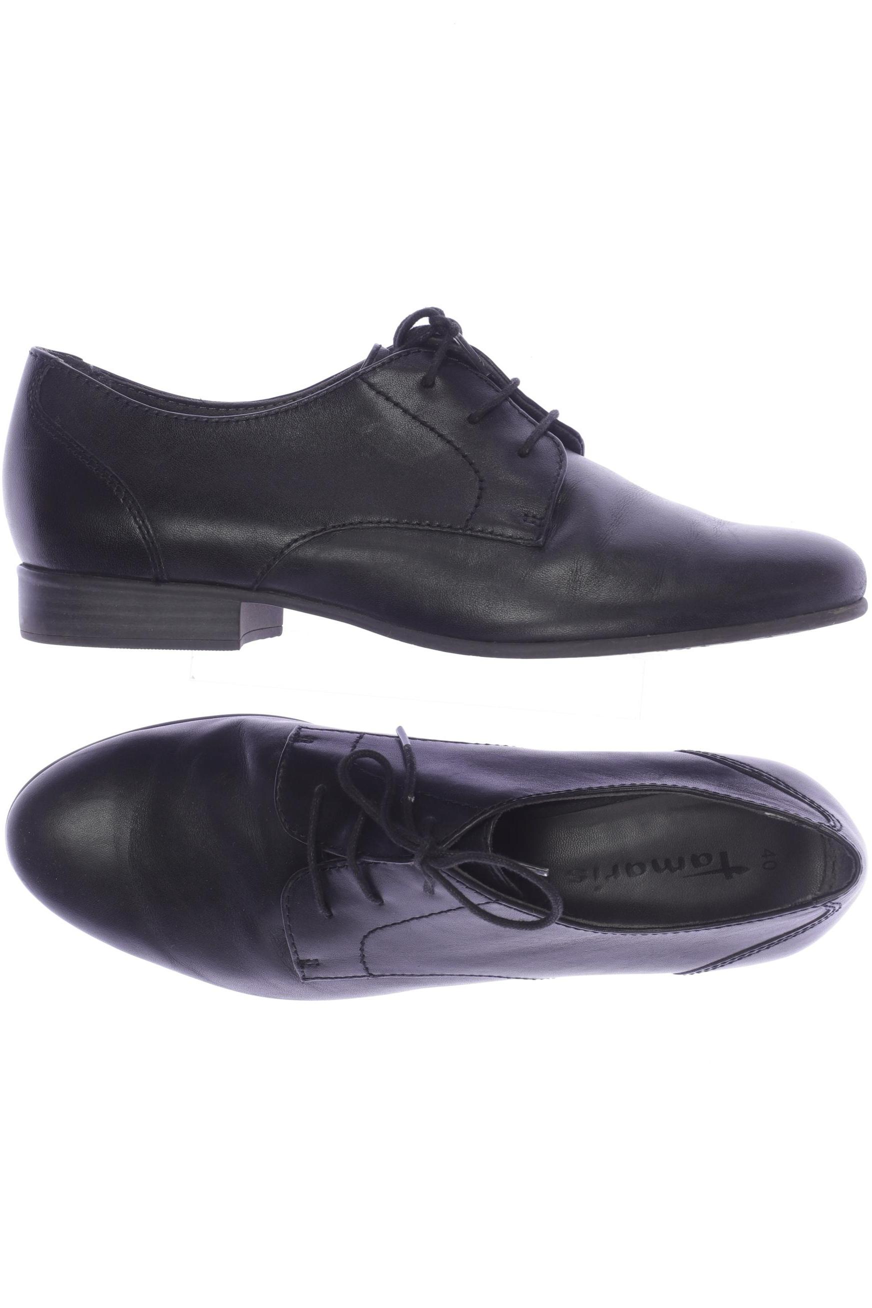 

Tamaris Damen Halbschuh, schwarz, Gr. 40