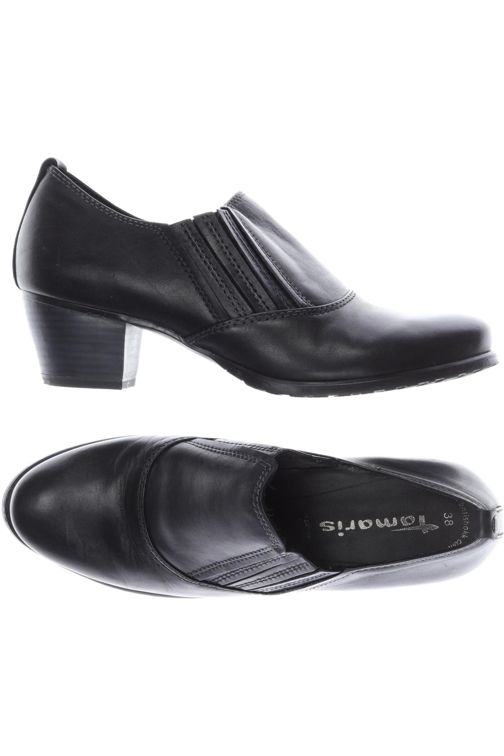 

Tamaris Damen Halbschuh, schwarz, Gr. 38