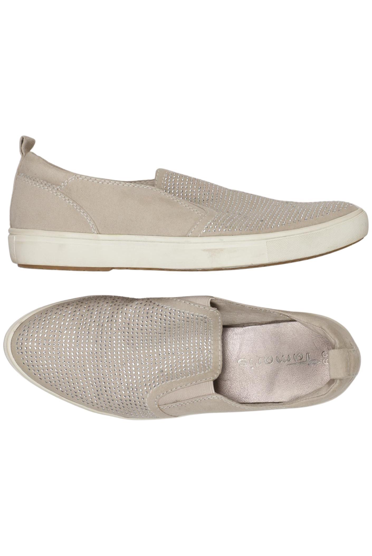 

Tamaris Damen Halbschuh, beige, Gr. 39