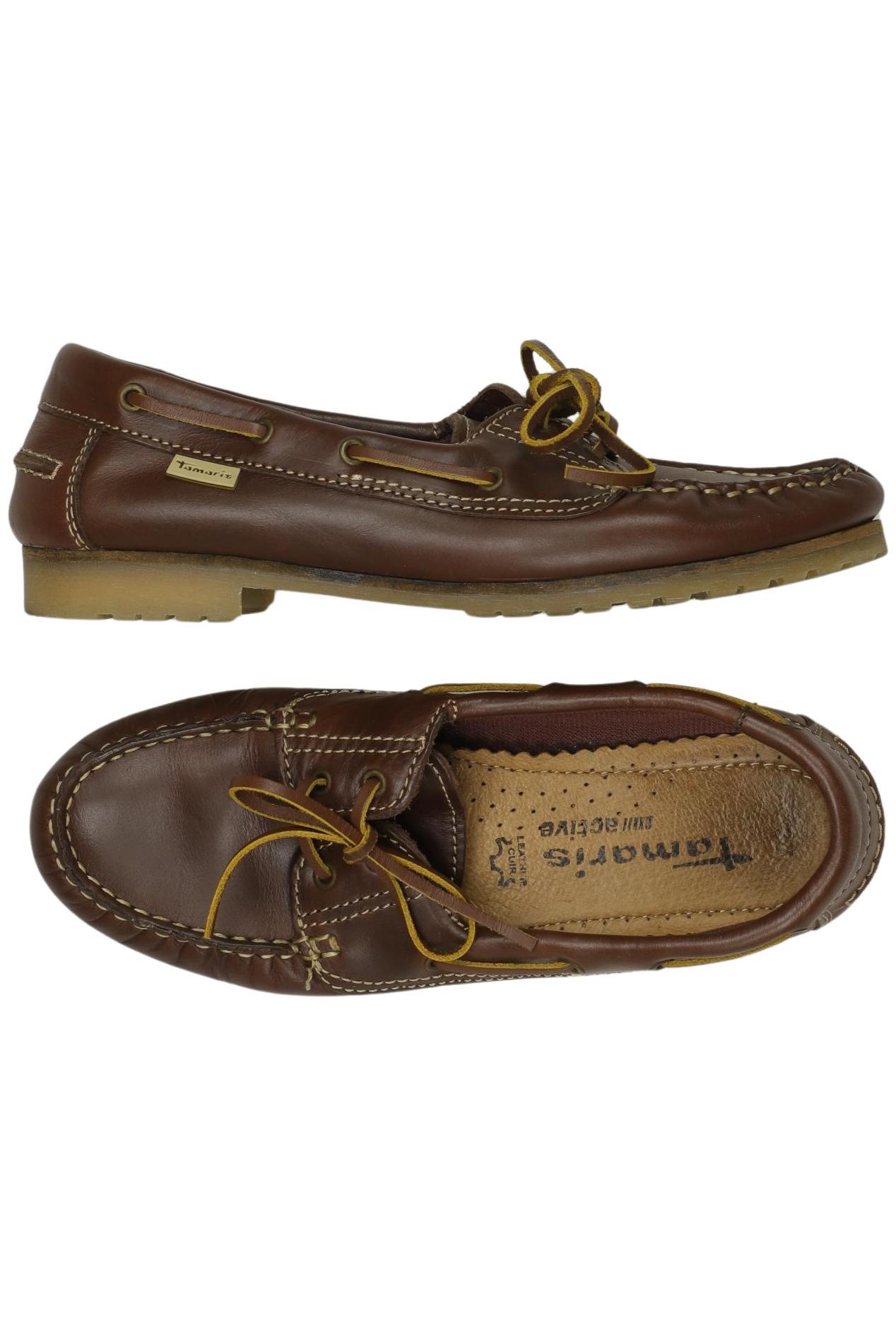 

Tamaris Damen Halbschuh, braun, Gr. 37