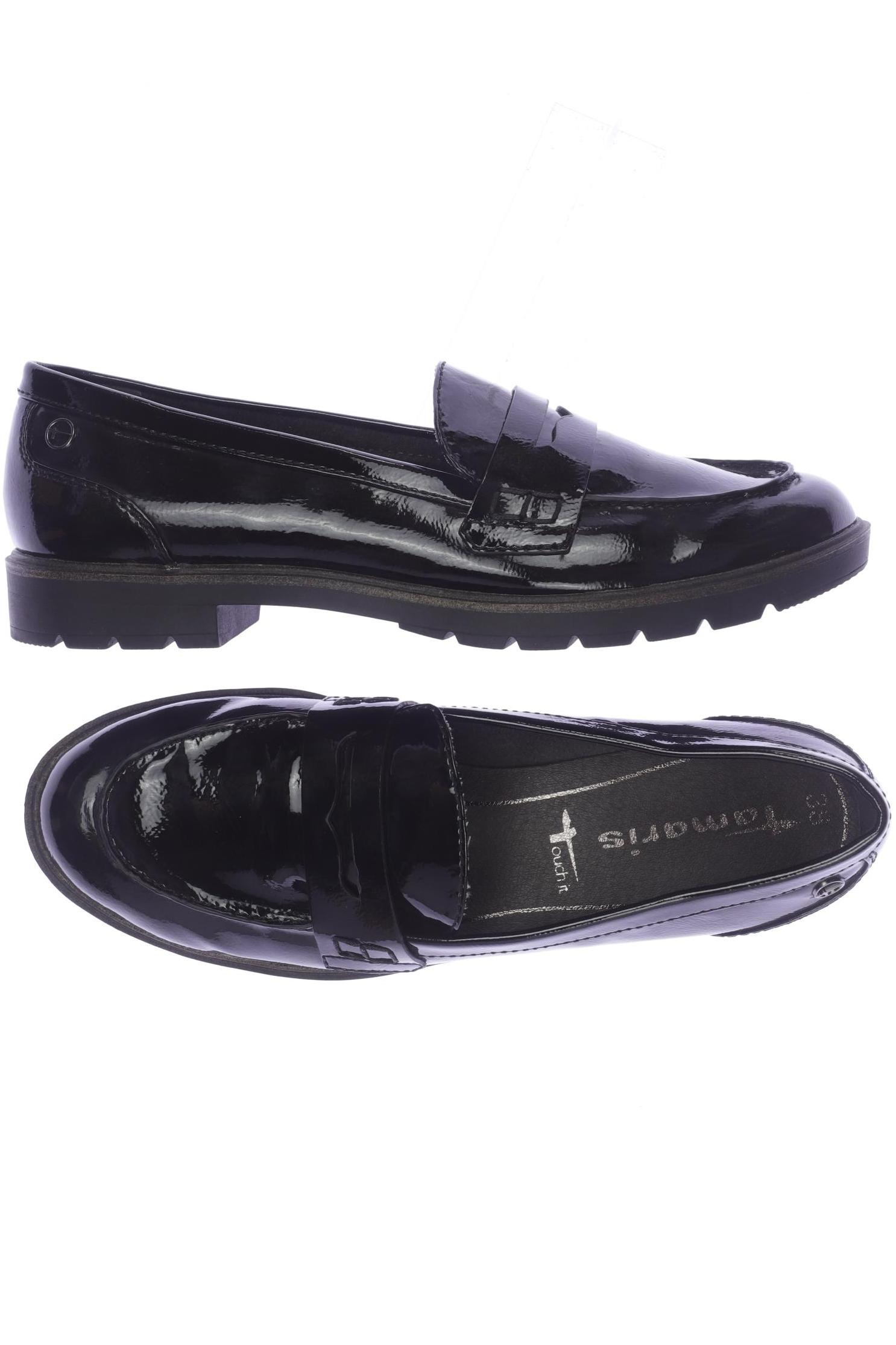 

Tamaris Damen Halbschuh, schwarz, Gr. 38