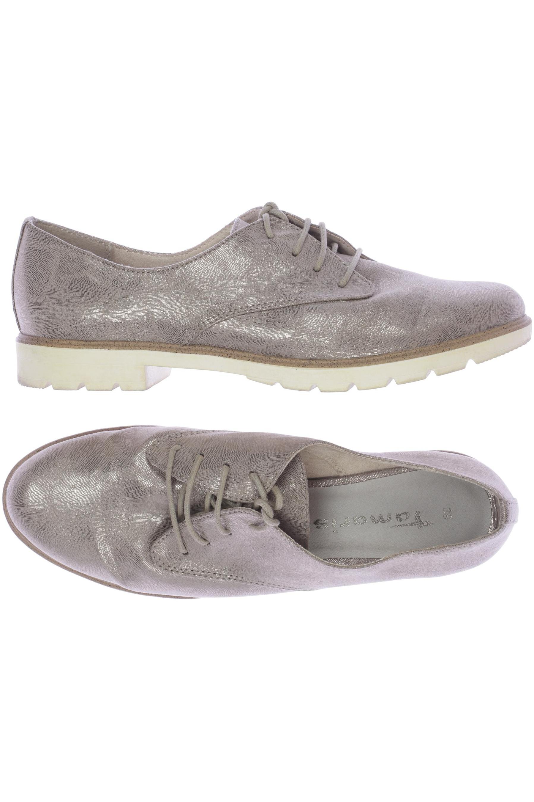 

Tamaris Damen Halbschuh, beige, Gr. 38