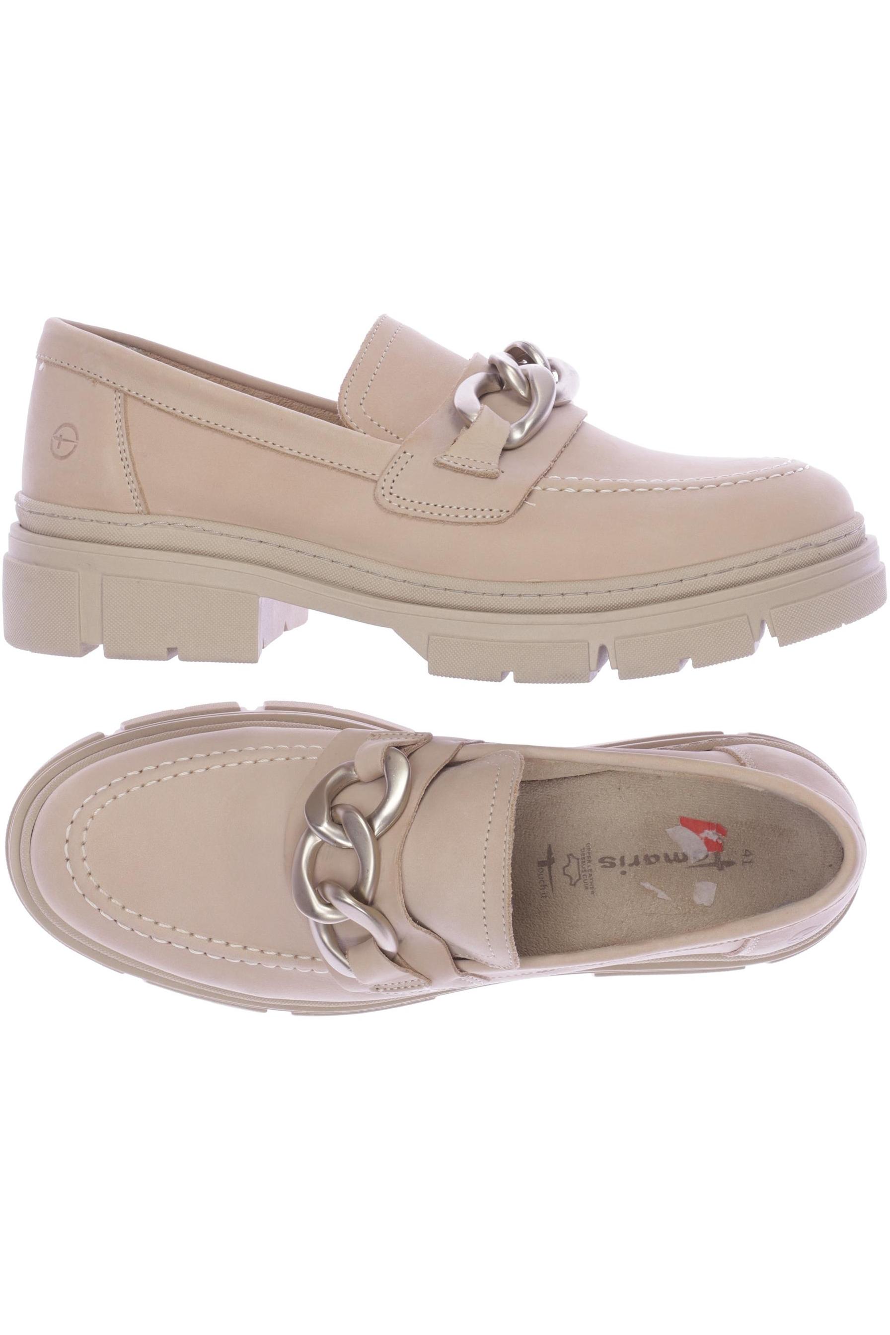 

Tamaris Damen Halbschuh, beige, Gr. 41