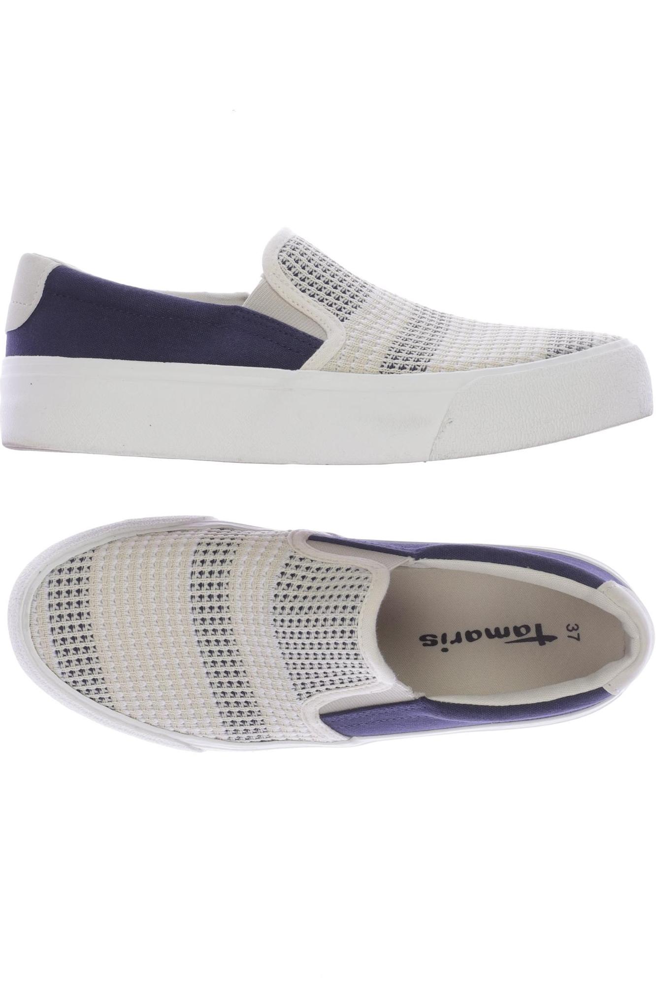

Tamaris Damen Halbschuh, cremeweiß, Gr. 37