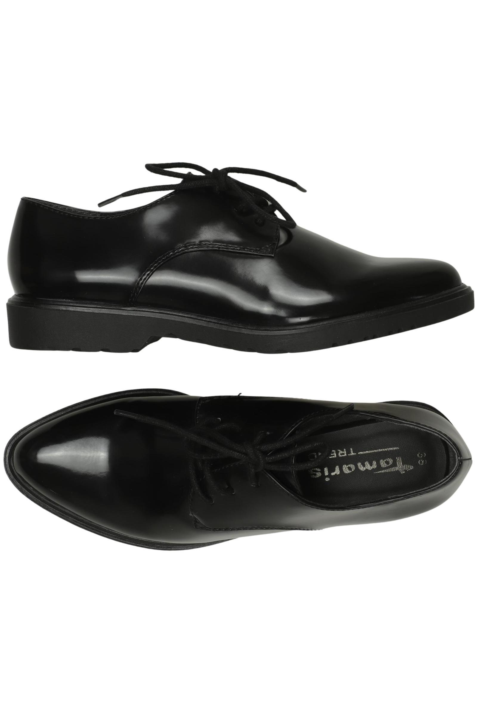 

Tamaris Damen Halbschuh, schwarz, Gr. 38