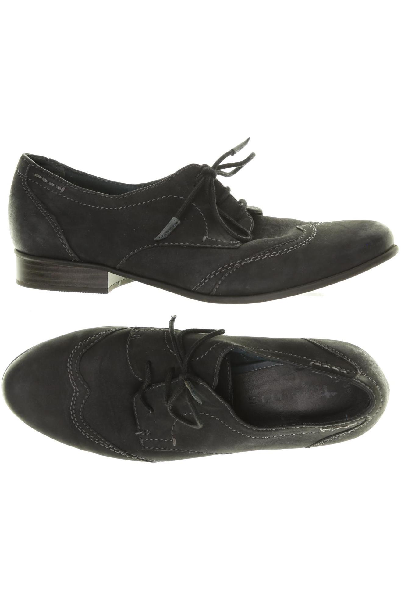 

Tamaris Damen Halbschuh, schwarz, Gr. 38
