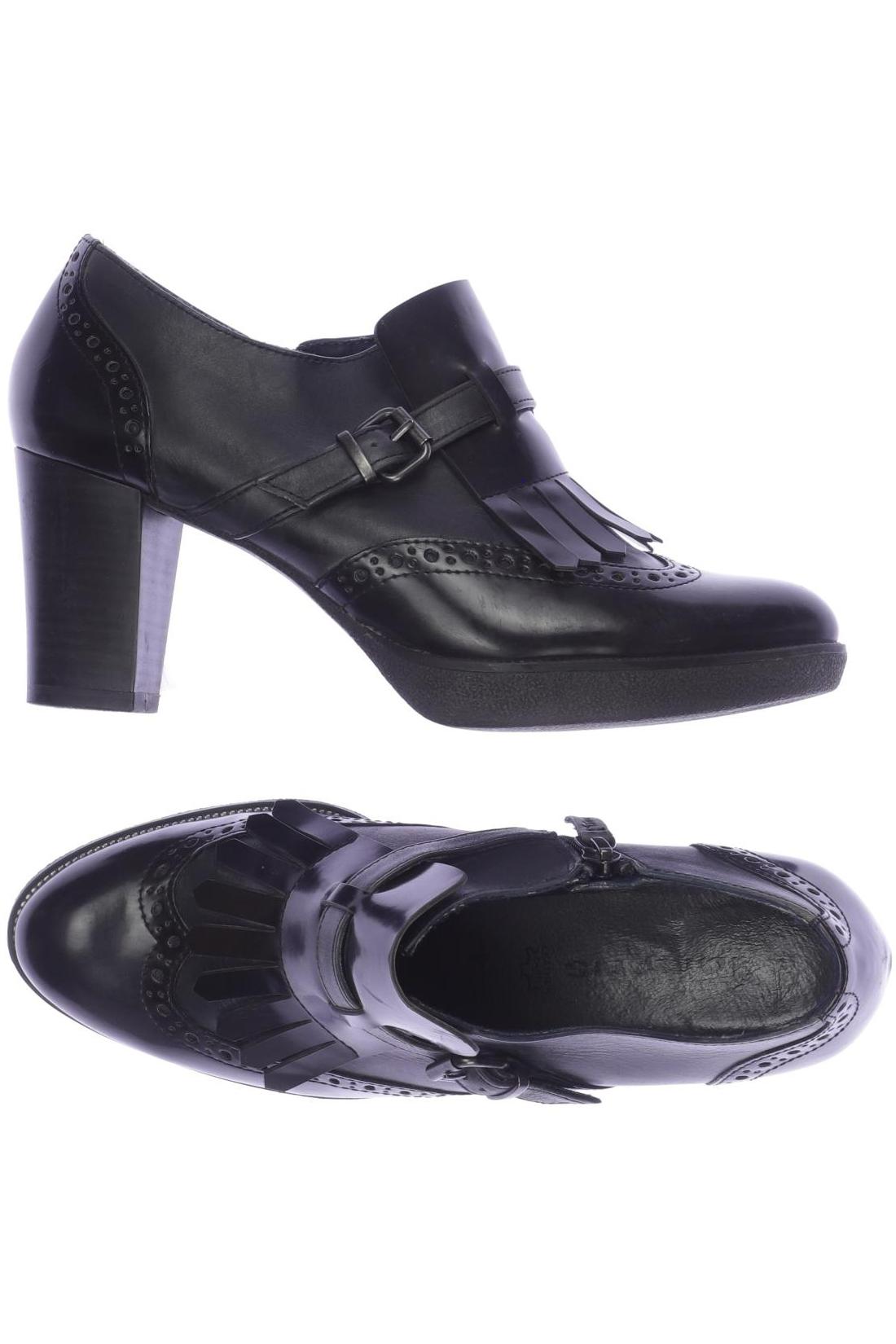 

Tamaris Damen Halbschuh, schwarz, Gr. 39