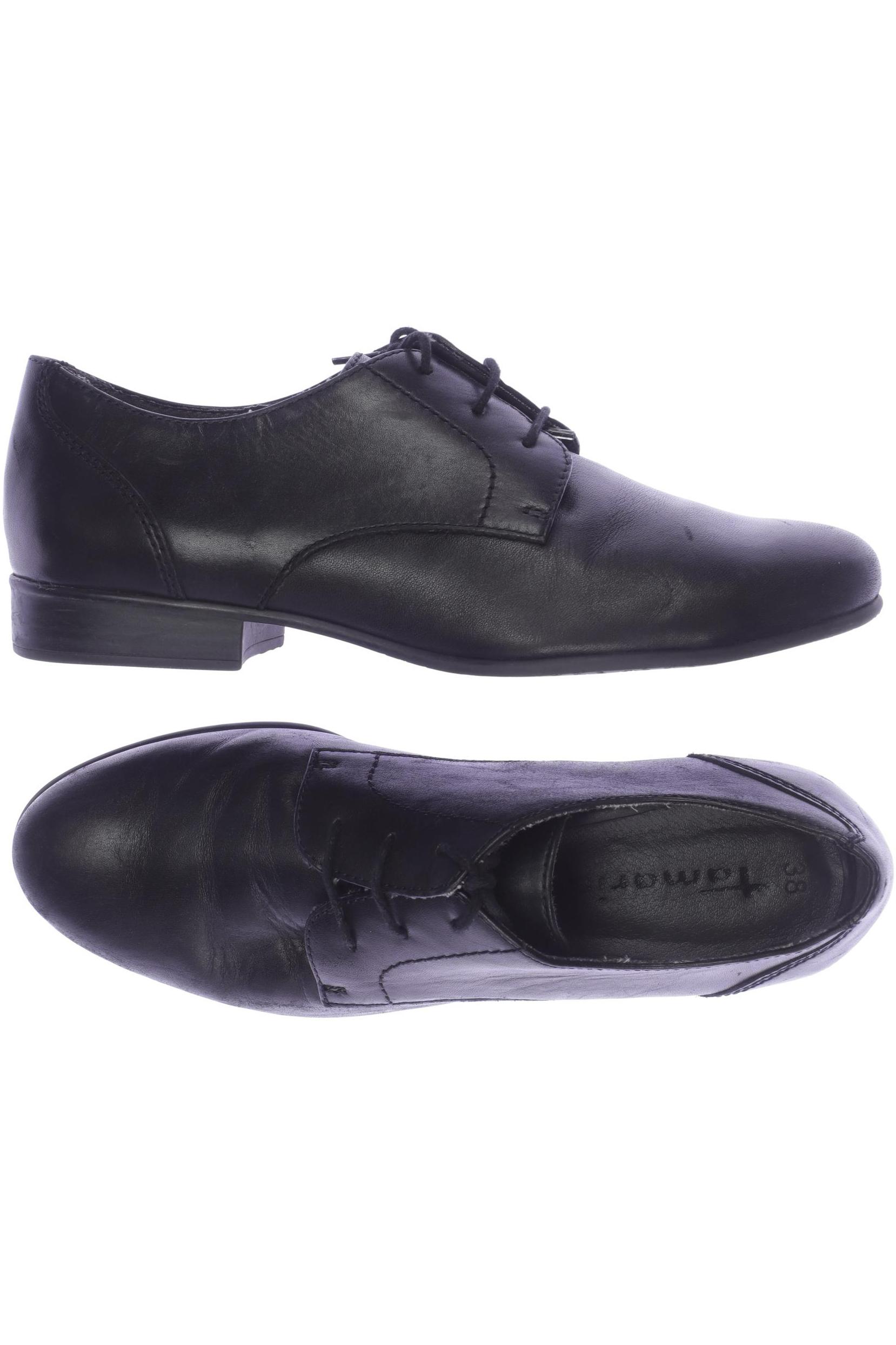 

Tamaris Damen Halbschuh, schwarz, Gr. 38