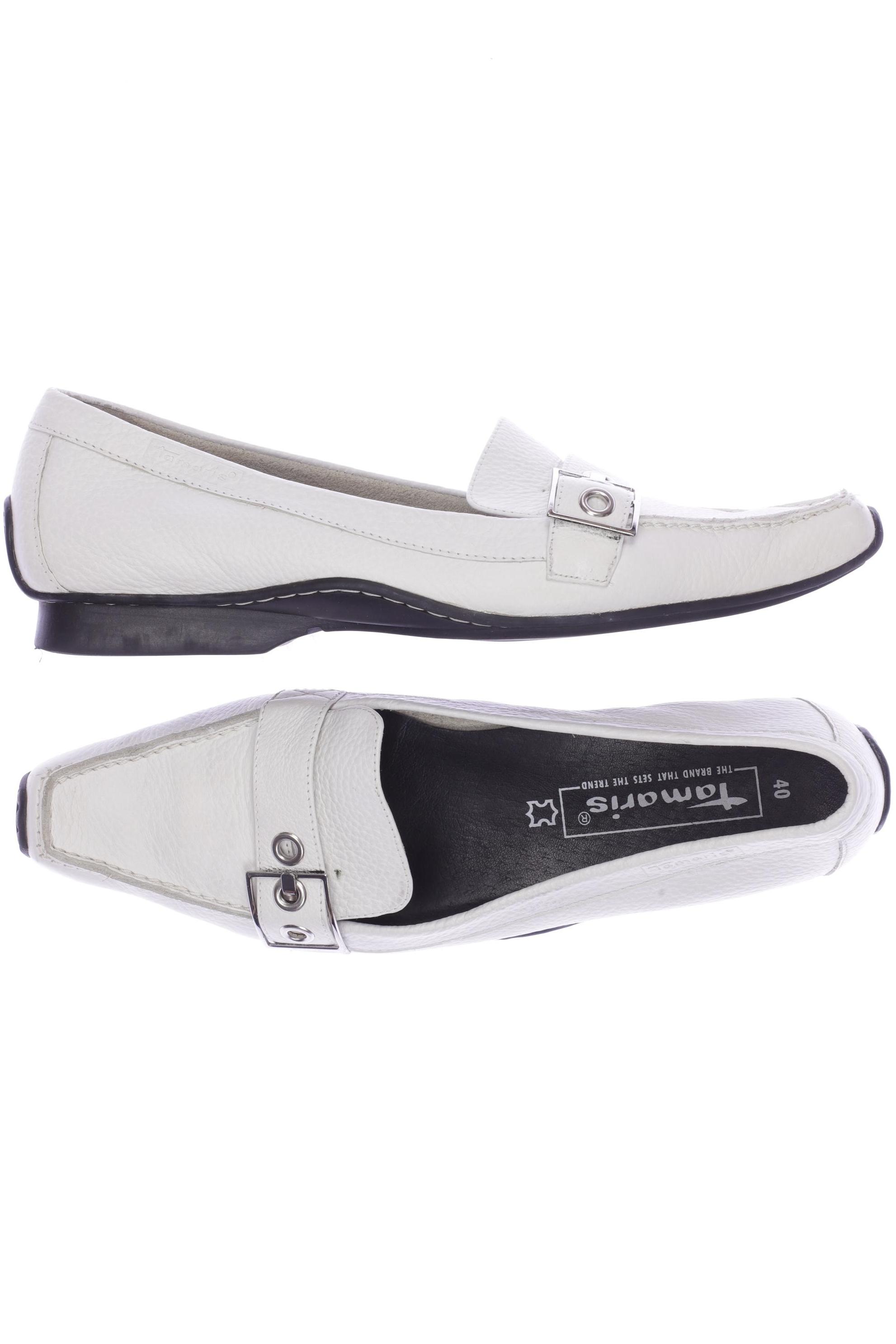 

Tamaris Damen Halbschuh, weiß, Gr. 40