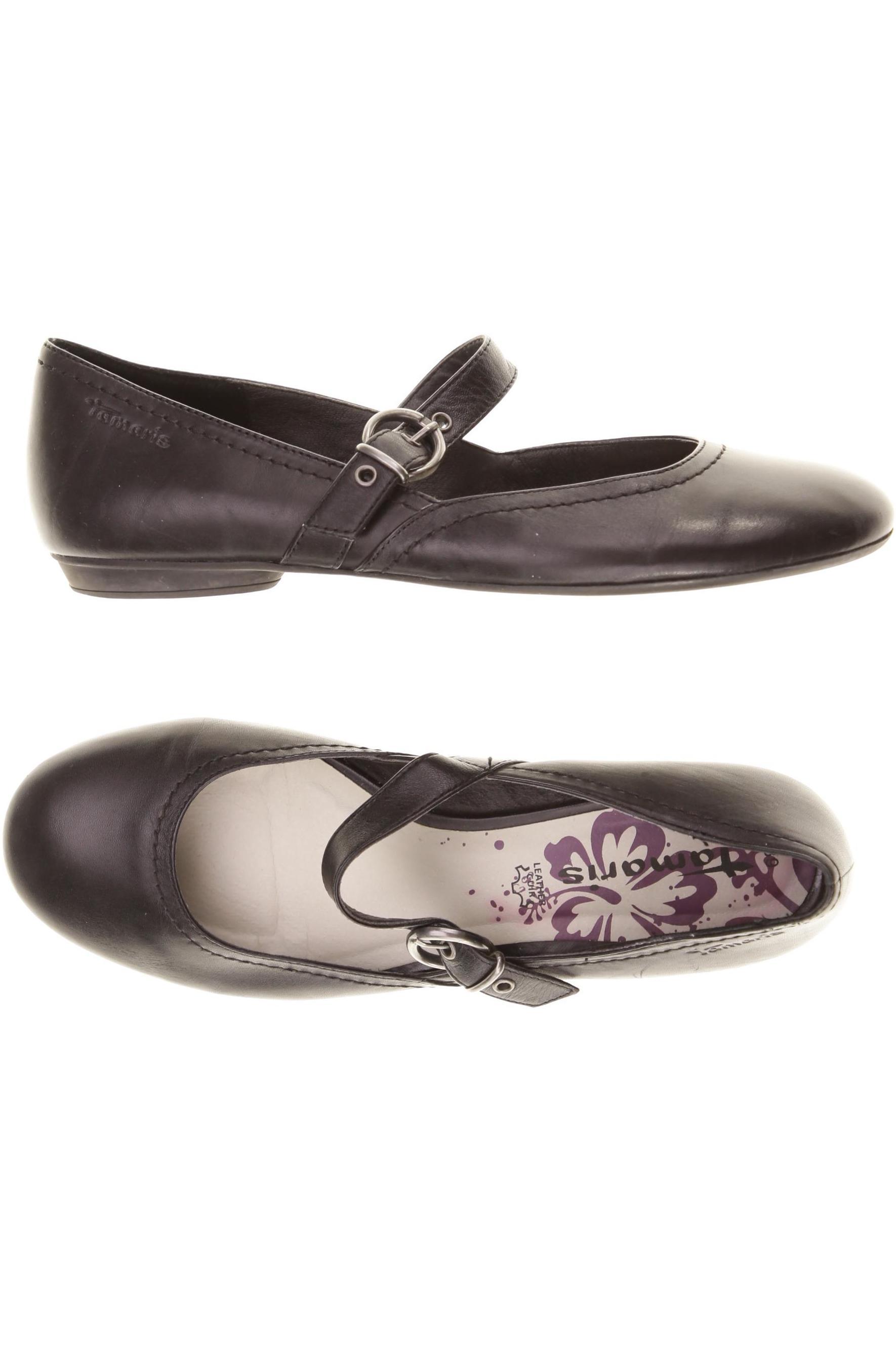 

Tamaris Damen Ballerinas, schwarz, Gr. 39