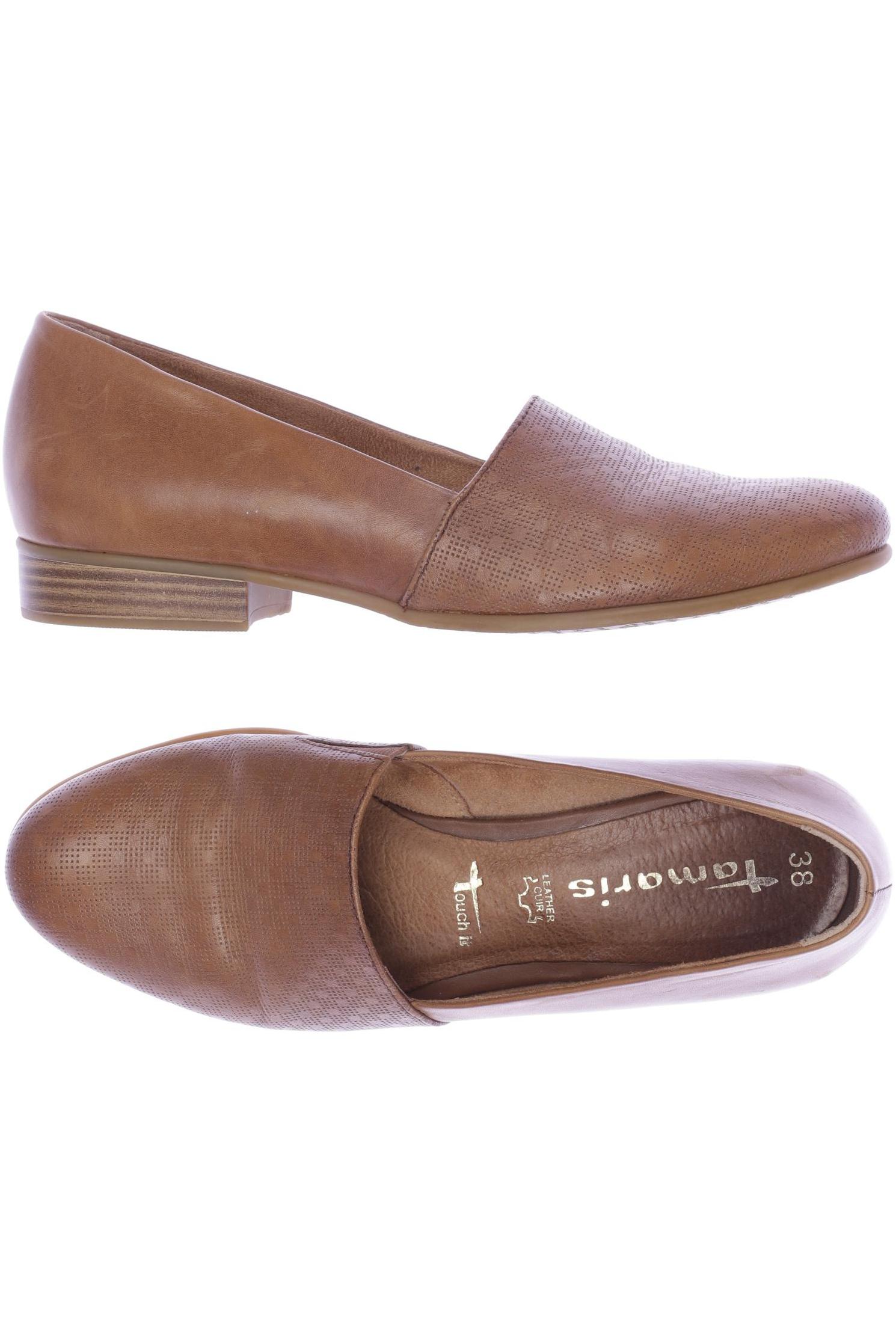 

Tamaris Damen Halbschuh, beige, Gr. 38
