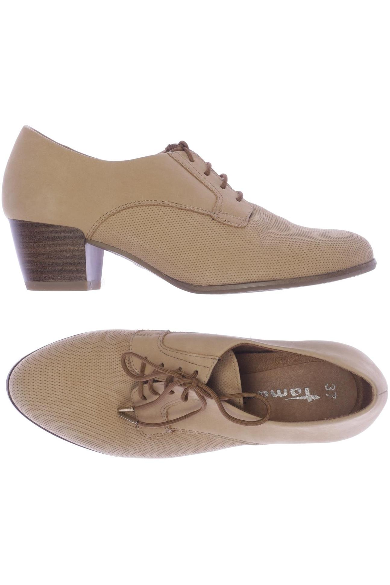 

Tamaris Damen Halbschuh, beige, Gr. 37