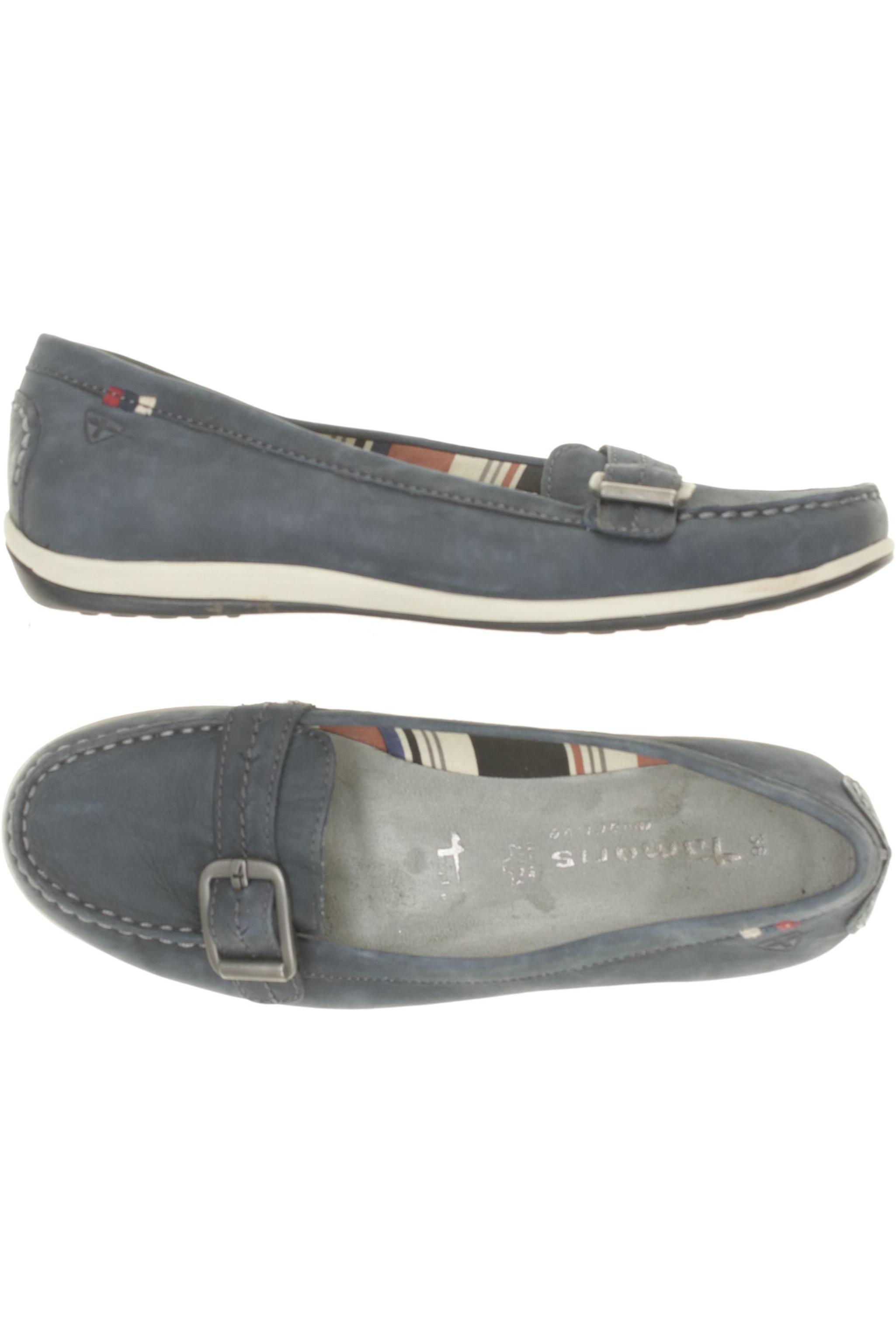 

Tamaris Damen Halbschuh, blau, Gr. 38