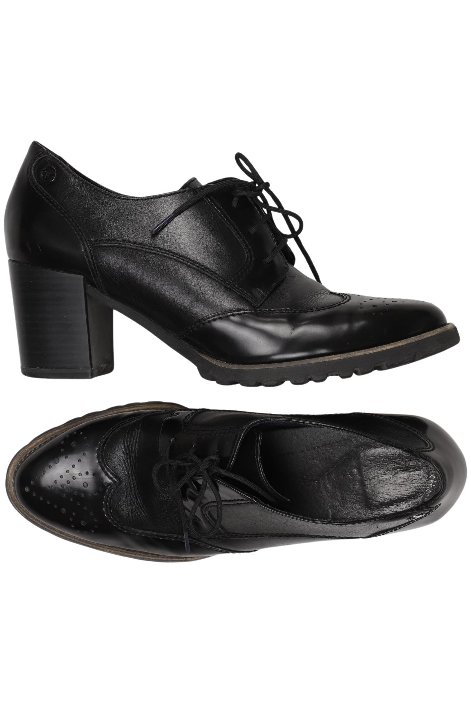 

Tamaris Damen Halbschuh, schwarz, Gr. 39
