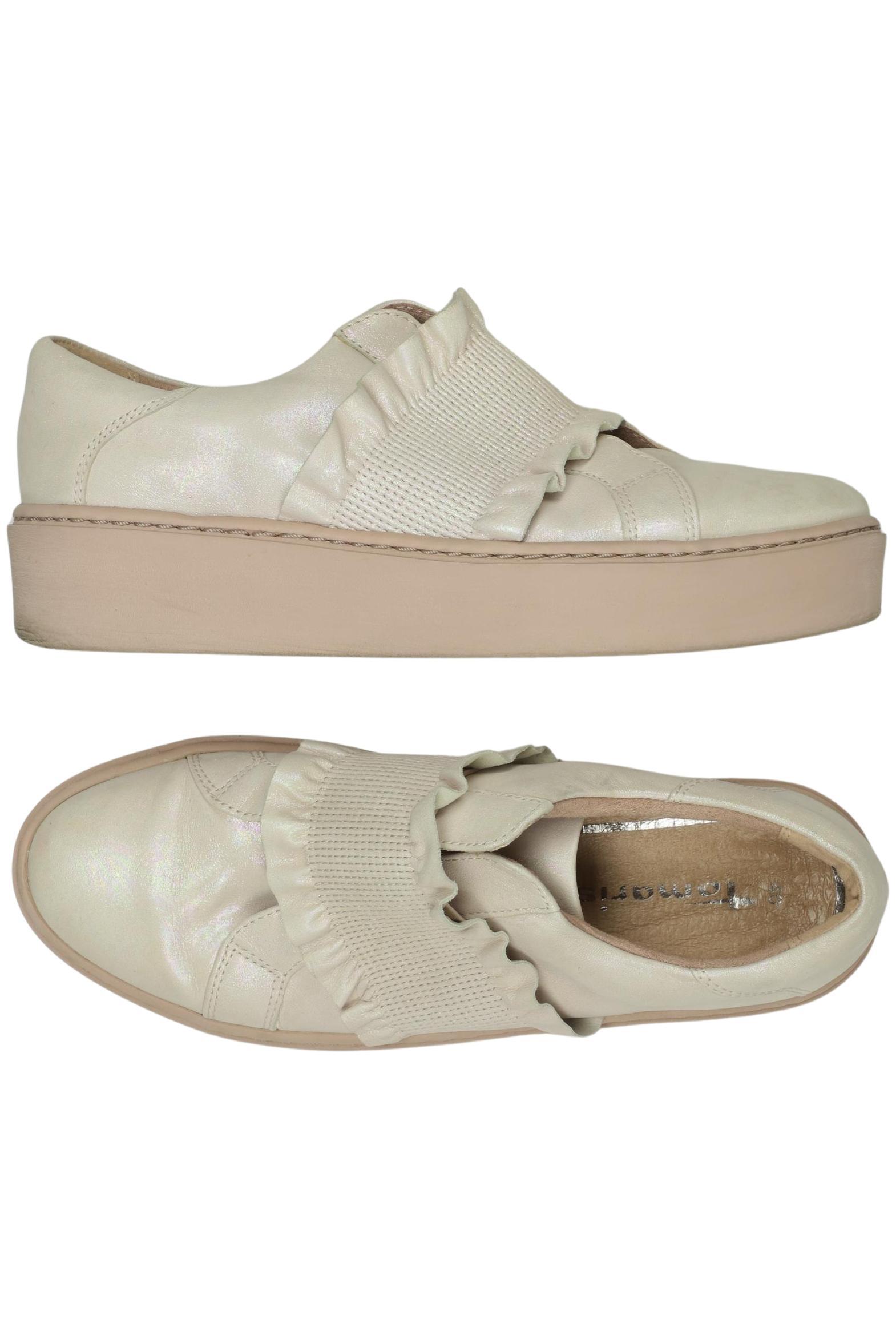 

Tamaris Damen Halbschuh, cremeweiß, Gr. 40