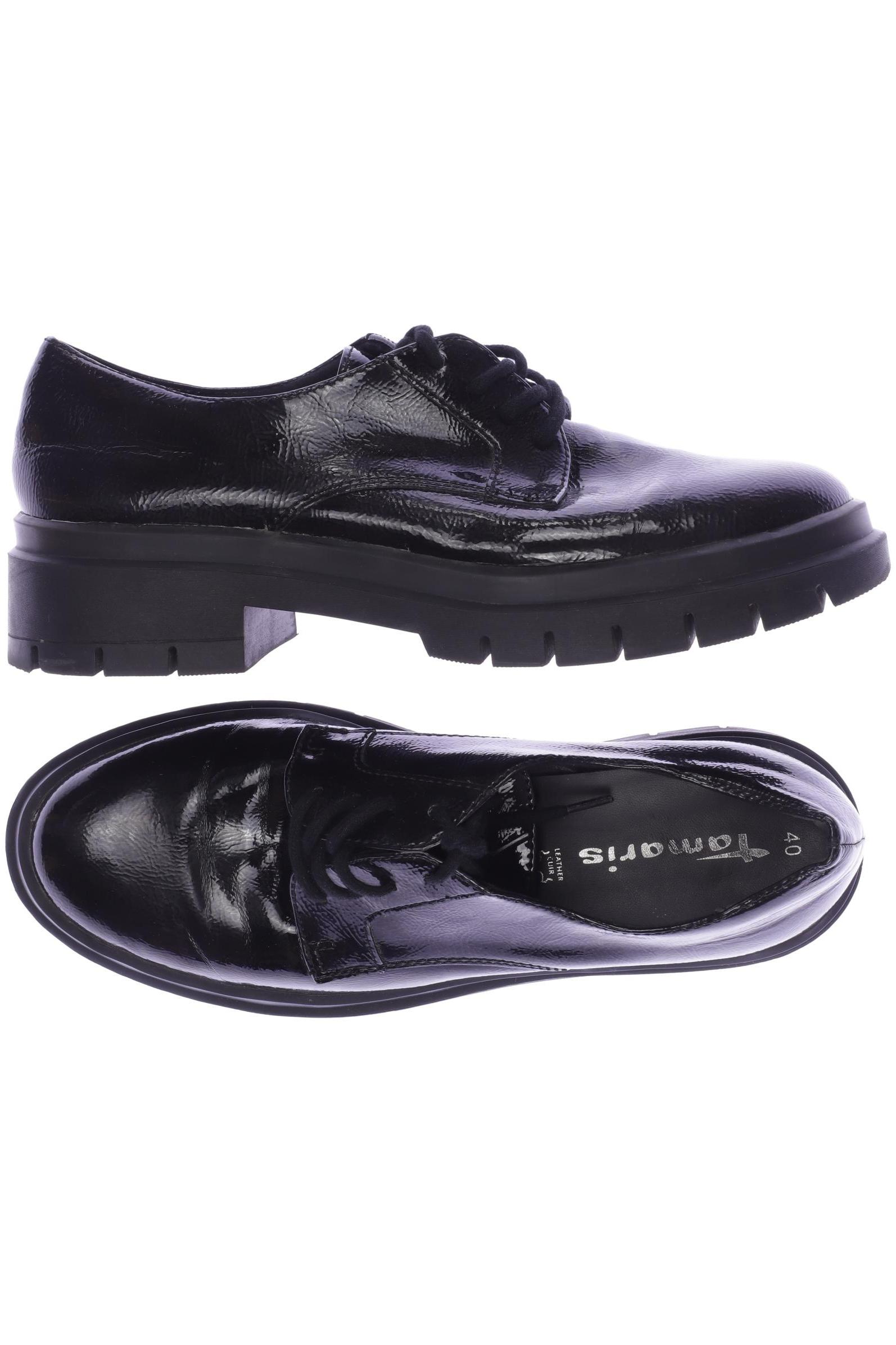 

Tamaris Damen Halbschuh, schwarz, Gr. 40