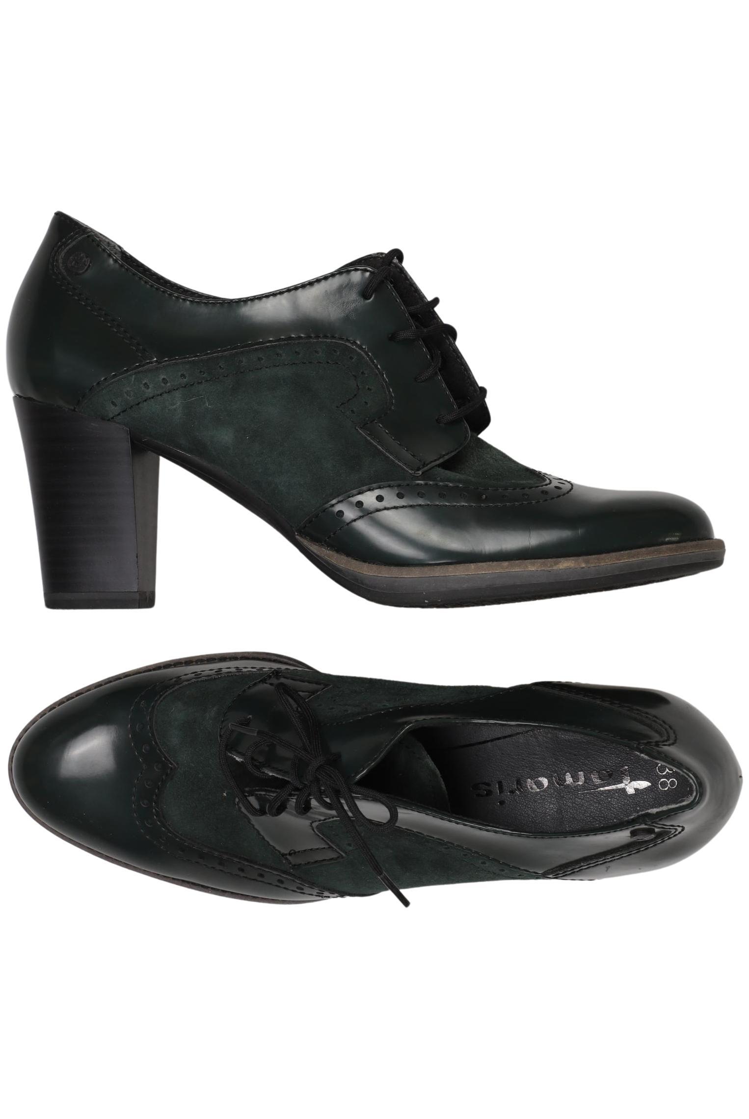 

Tamaris Damen Halbschuh, grün, Gr. 38