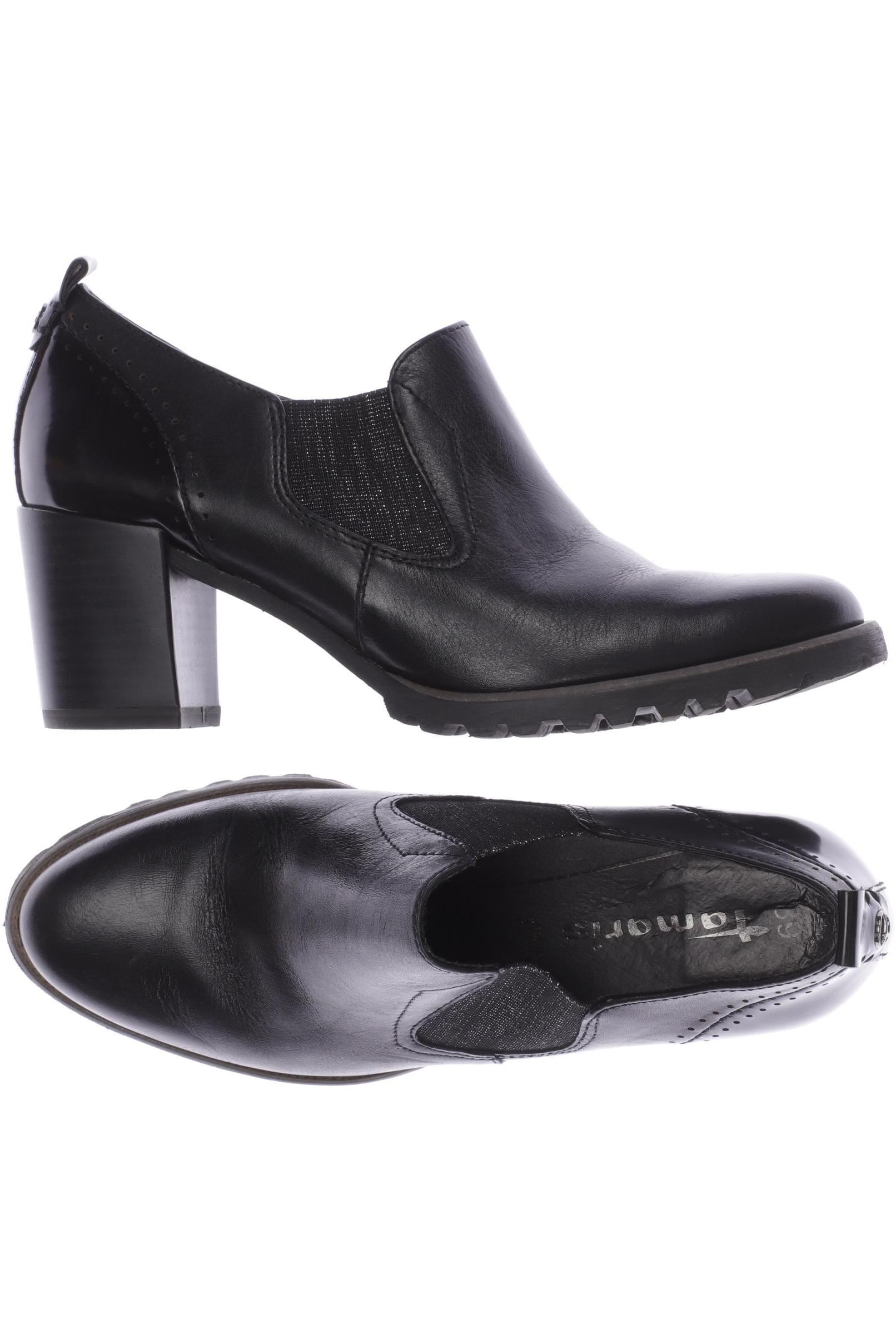 

Tamaris Damen Halbschuh, schwarz, Gr. 39
