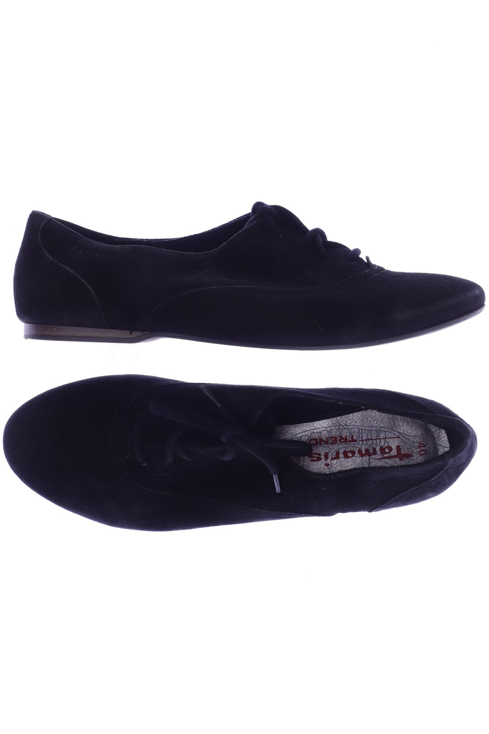 

Tamaris Damen Halbschuh, schwarz, Gr. 40