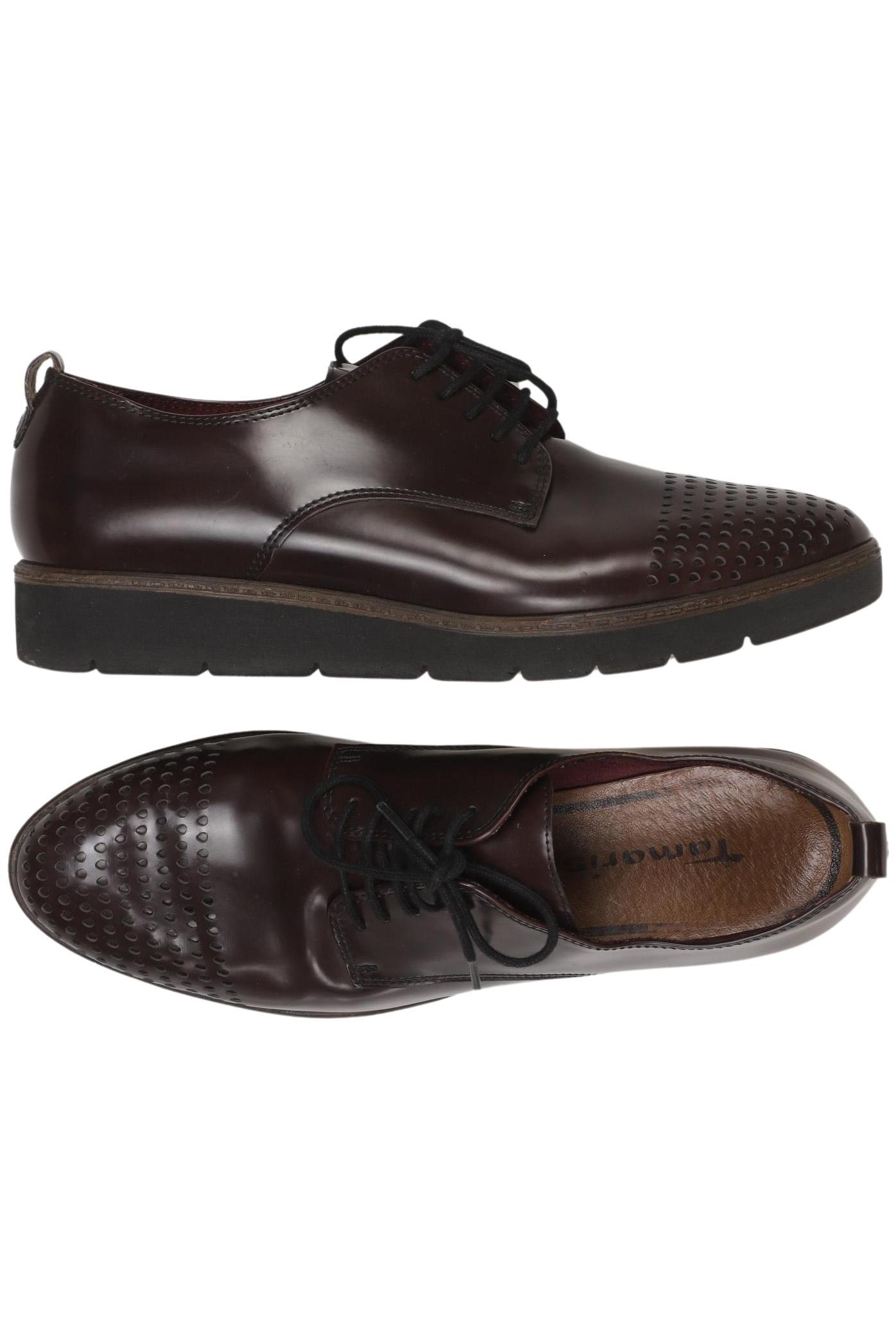 

Tamaris Damen Halbschuh, bordeaux, Gr. 39