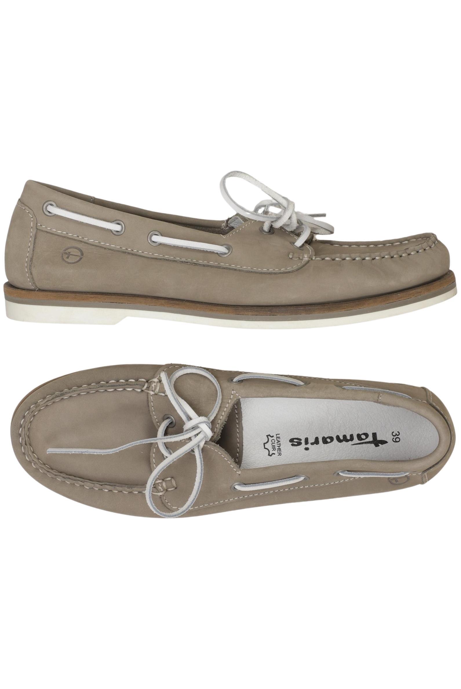 

Tamaris Damen Halbschuh, beige, Gr. 39