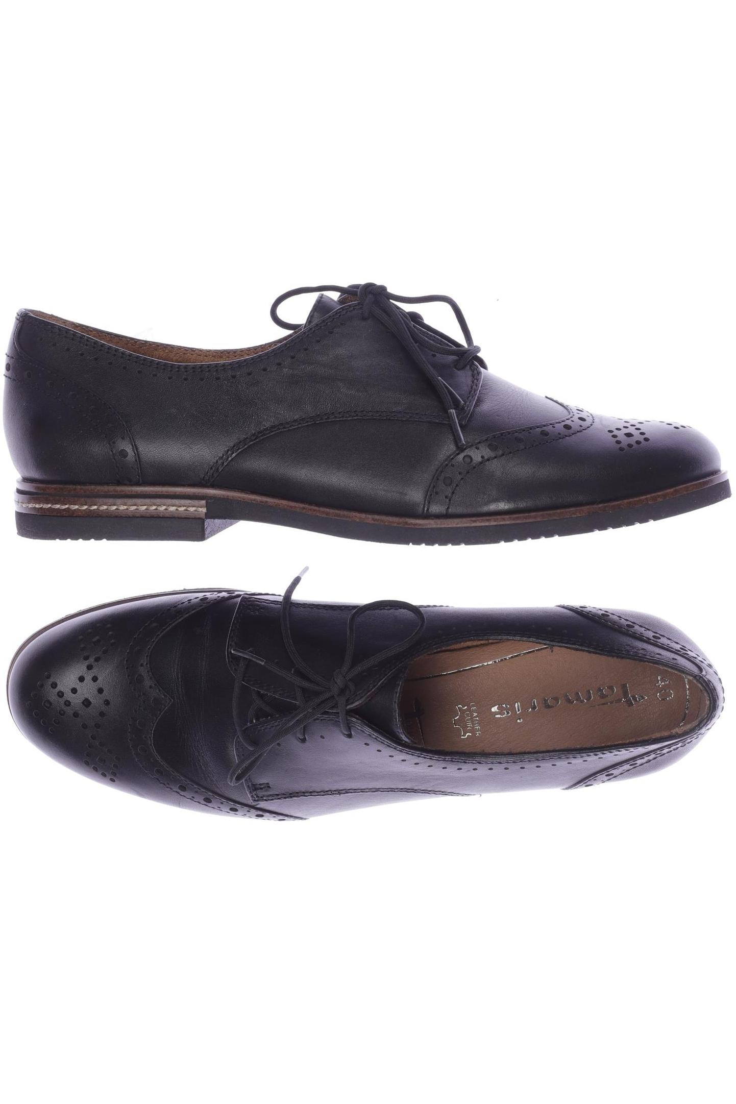 

Tamaris Damen Halbschuh, schwarz