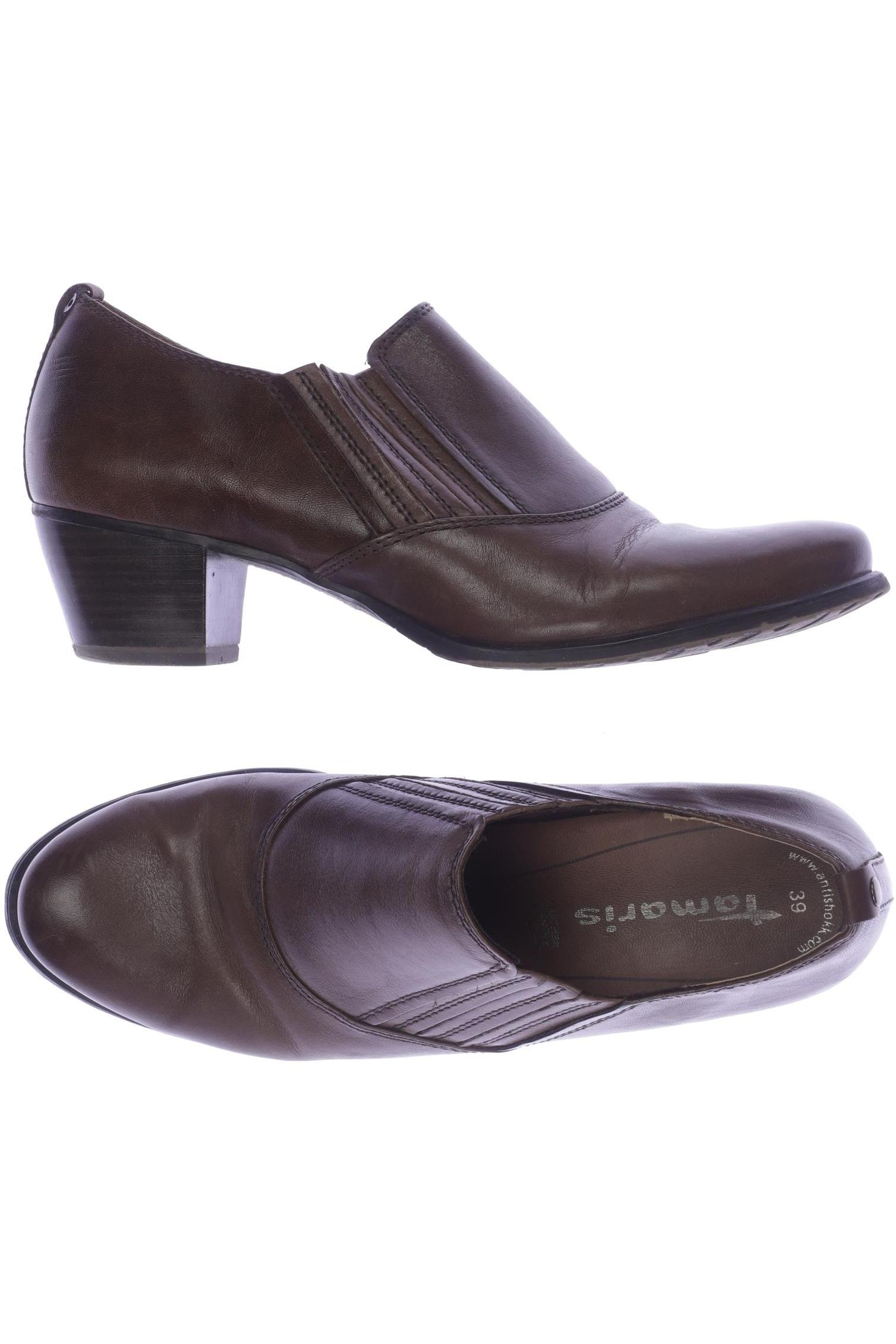 

Tamaris Damen Halbschuh, braun, Gr. 39