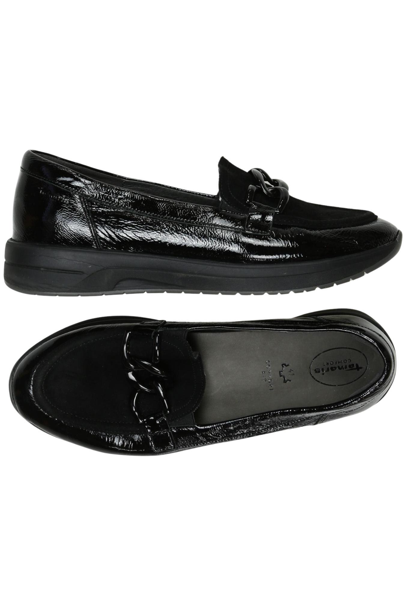 

Tamaris Damen Halbschuh, schwarz, Gr. 41