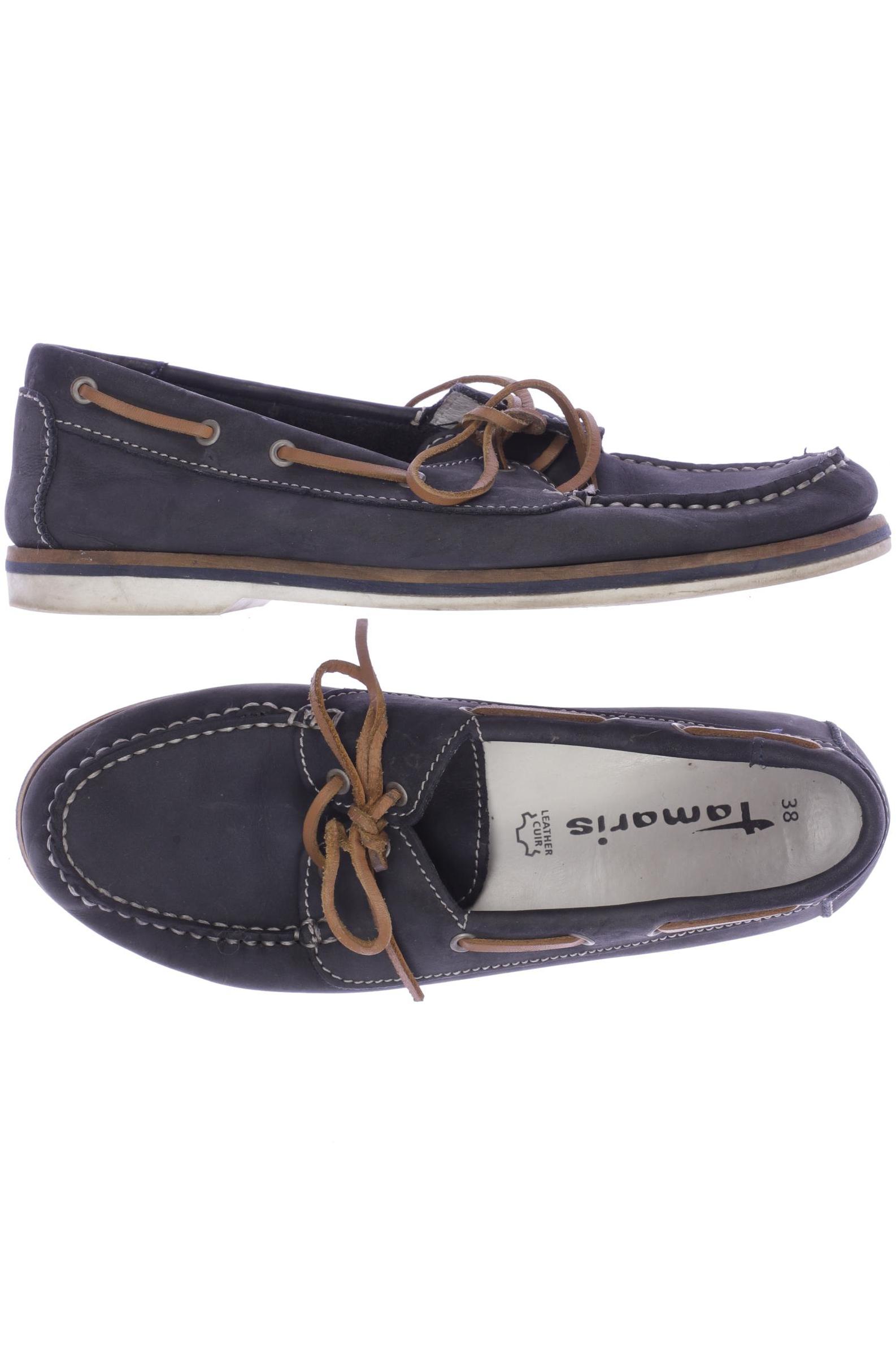 

Tamaris Damen Halbschuh, marineblau, Gr. 38