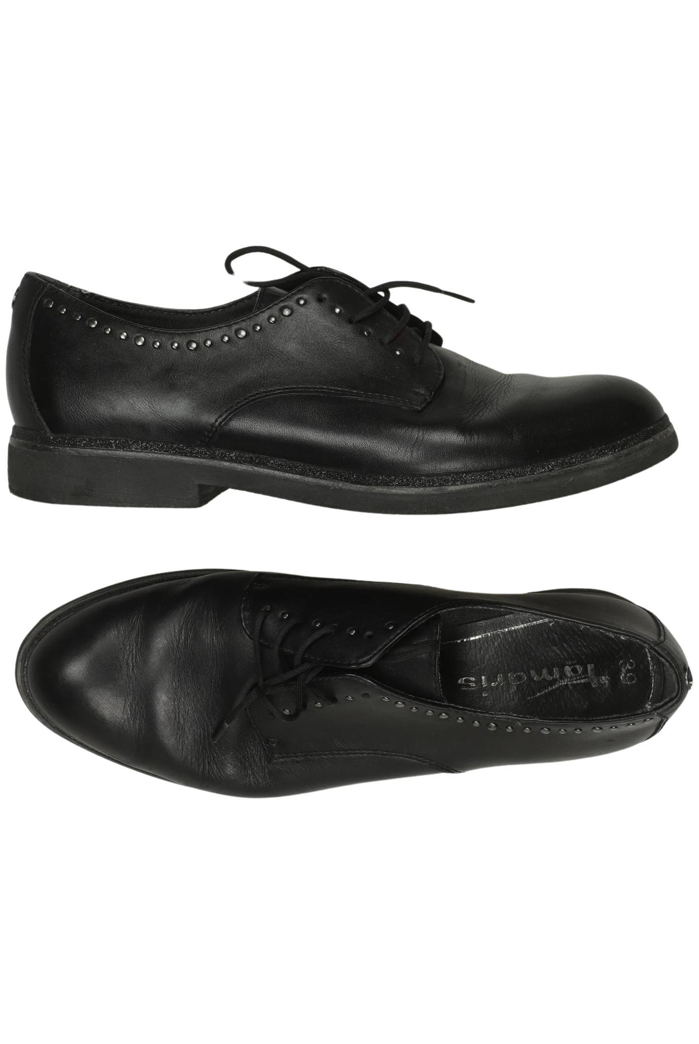 

Tamaris Damen Halbschuh, schwarz, Gr. 39