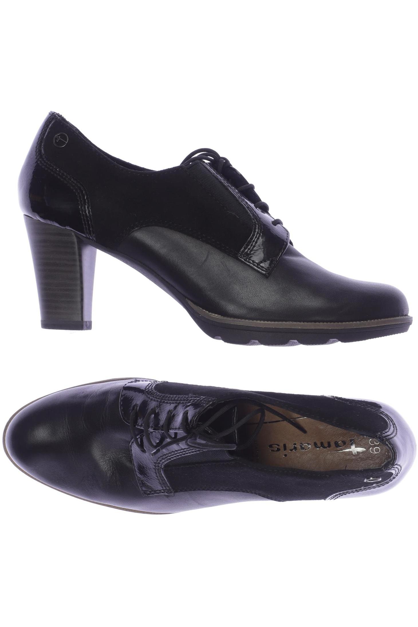 

Tamaris Damen Halbschuh, schwarz, Gr. 39