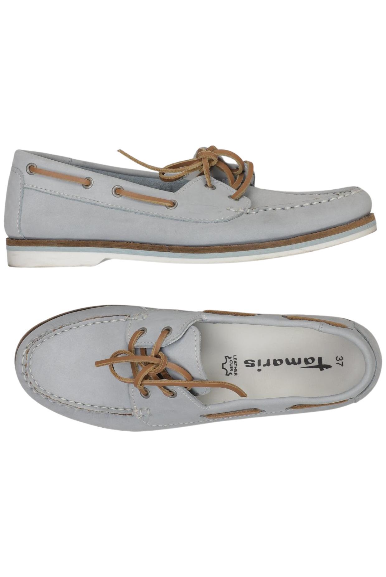 

Tamaris Damen Halbschuh, hellblau, Gr. 37