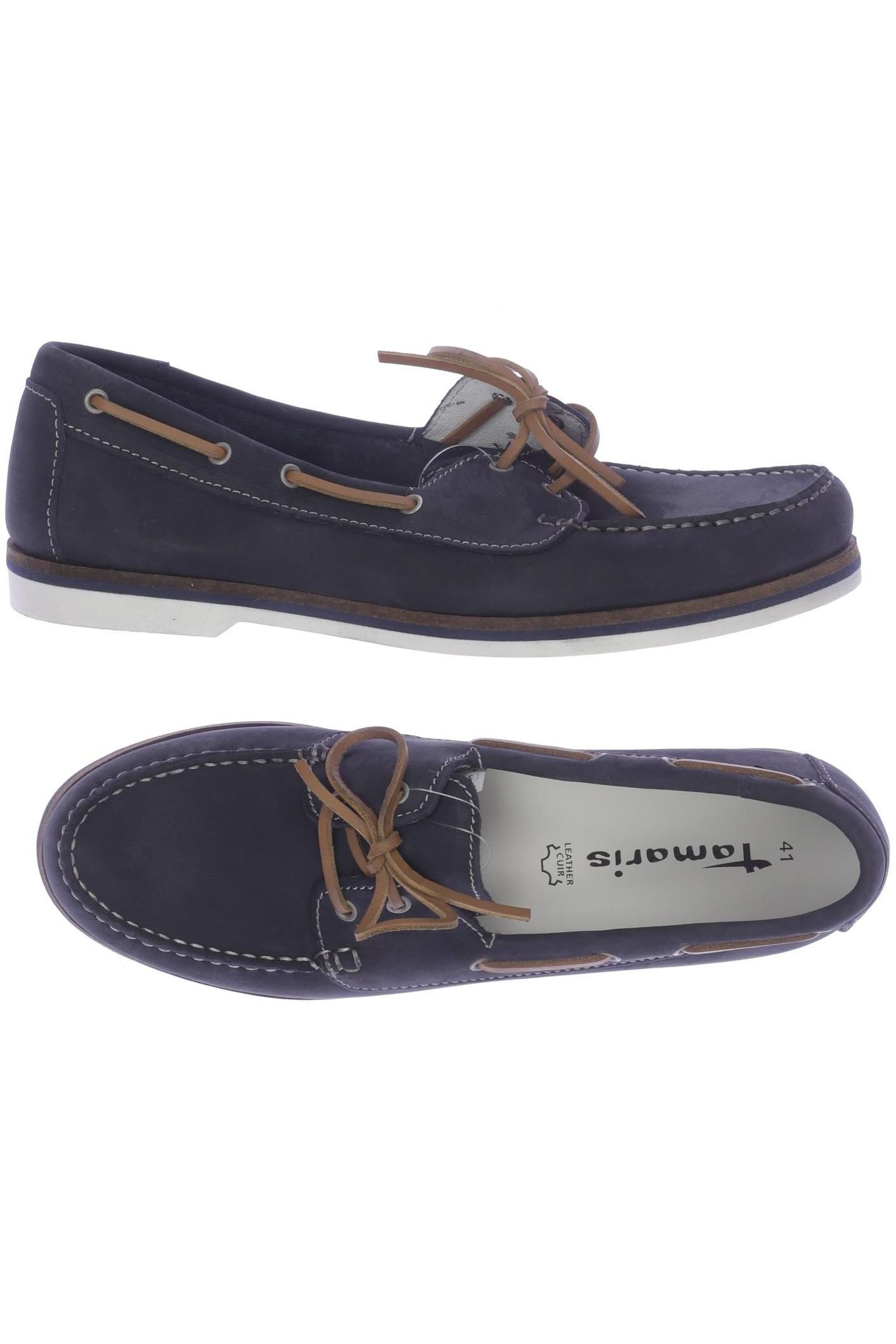 

Tamaris Damen Halbschuh, marineblau, Gr. 41