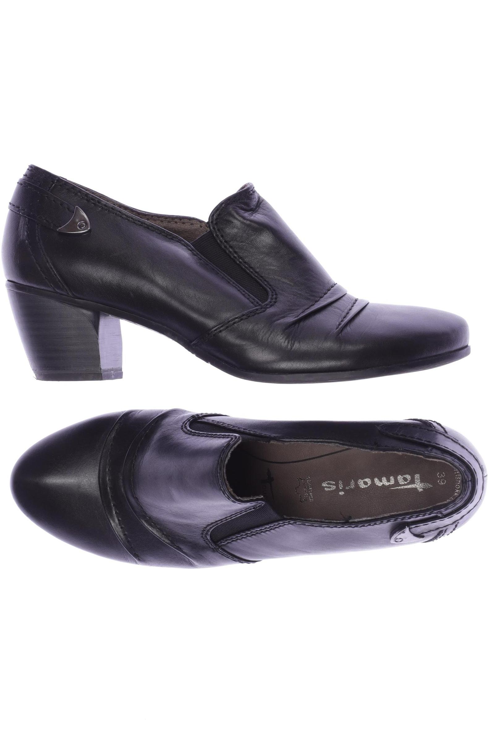

Tamaris Damen Halbschuh, schwarz, Gr. 39