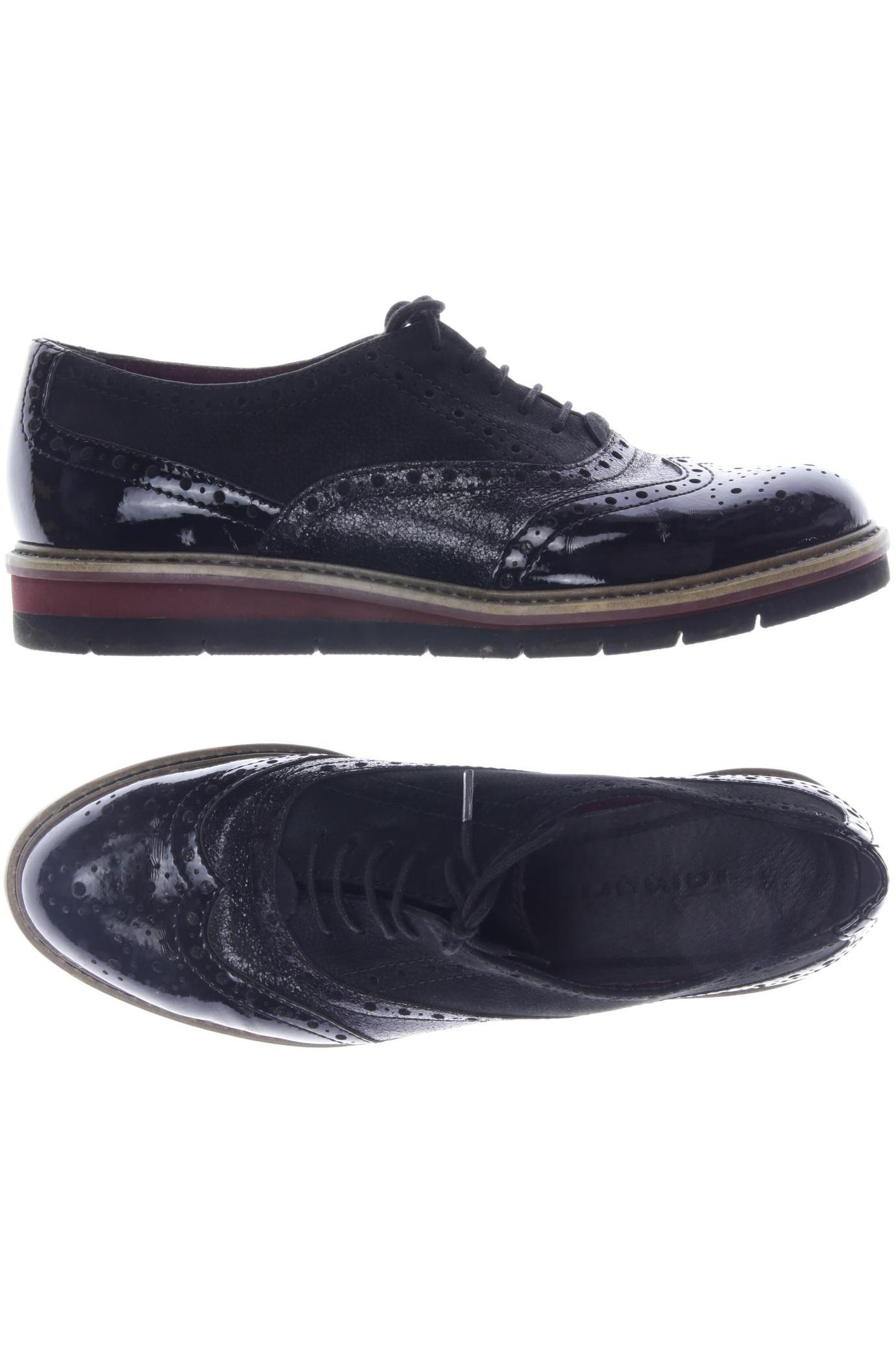 

Tamaris Damen Halbschuh, schwarz, Gr. 38