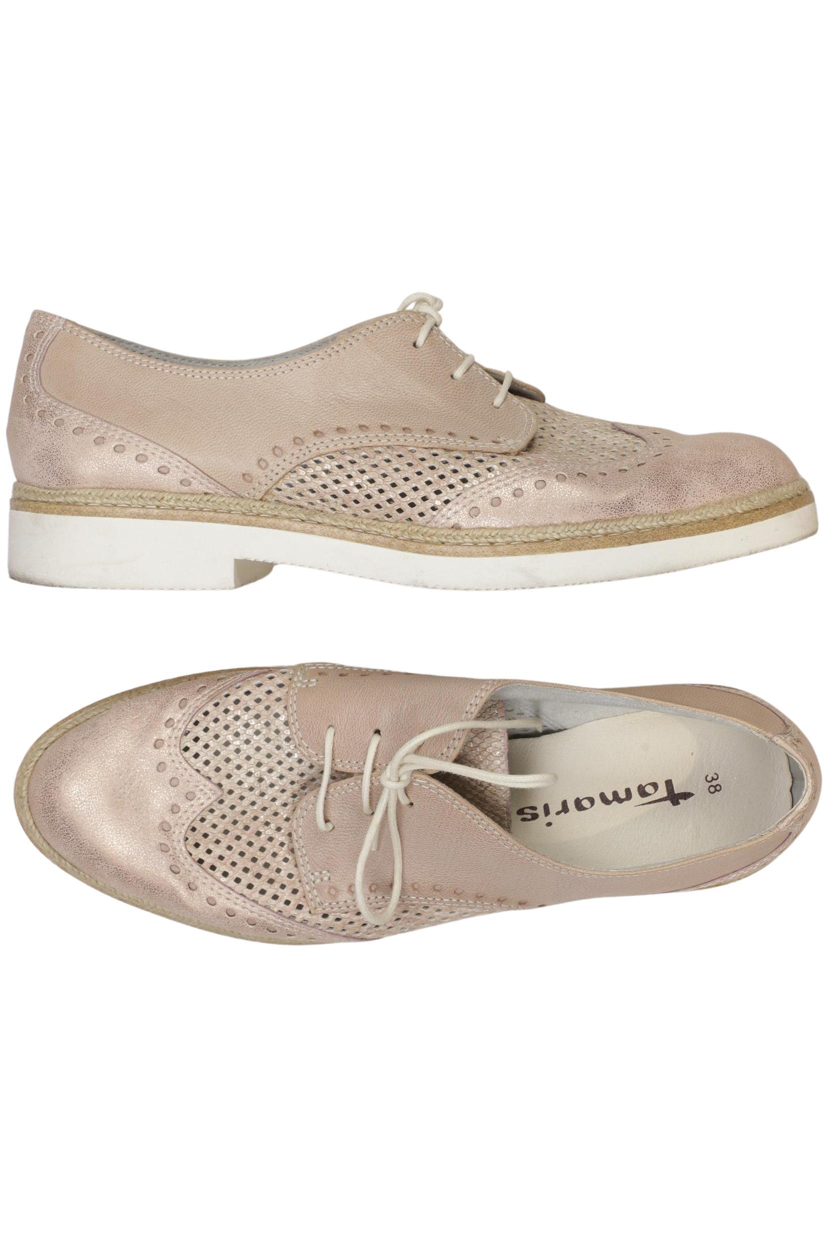 

Tamaris Damen Halbschuh, beige, Gr. 38