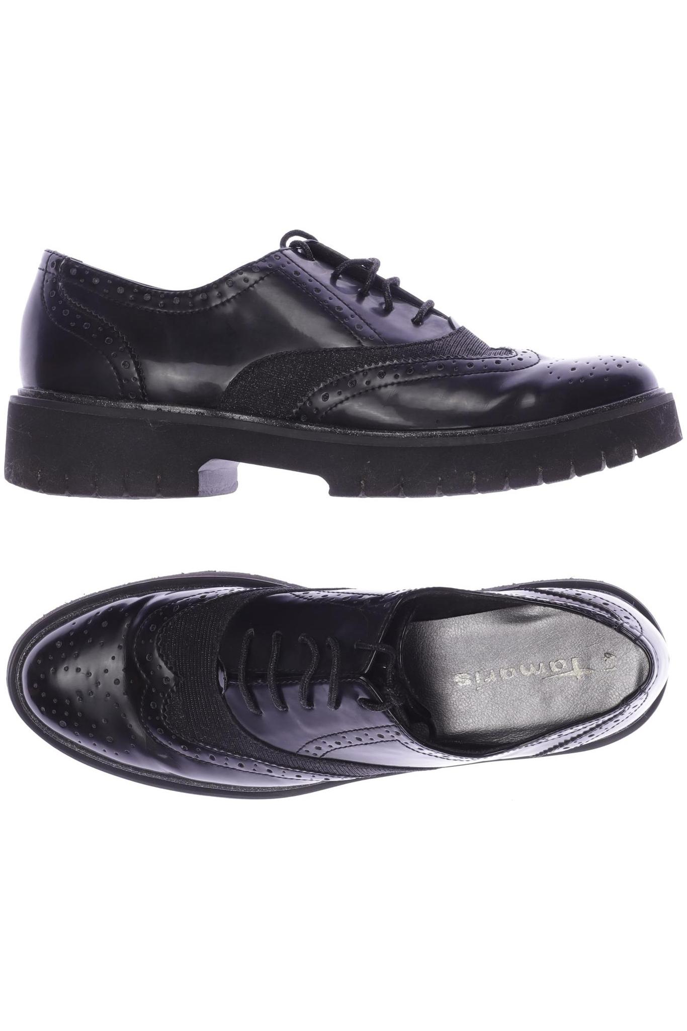 

Tamaris Damen Halbschuh, schwarz, Gr. 41