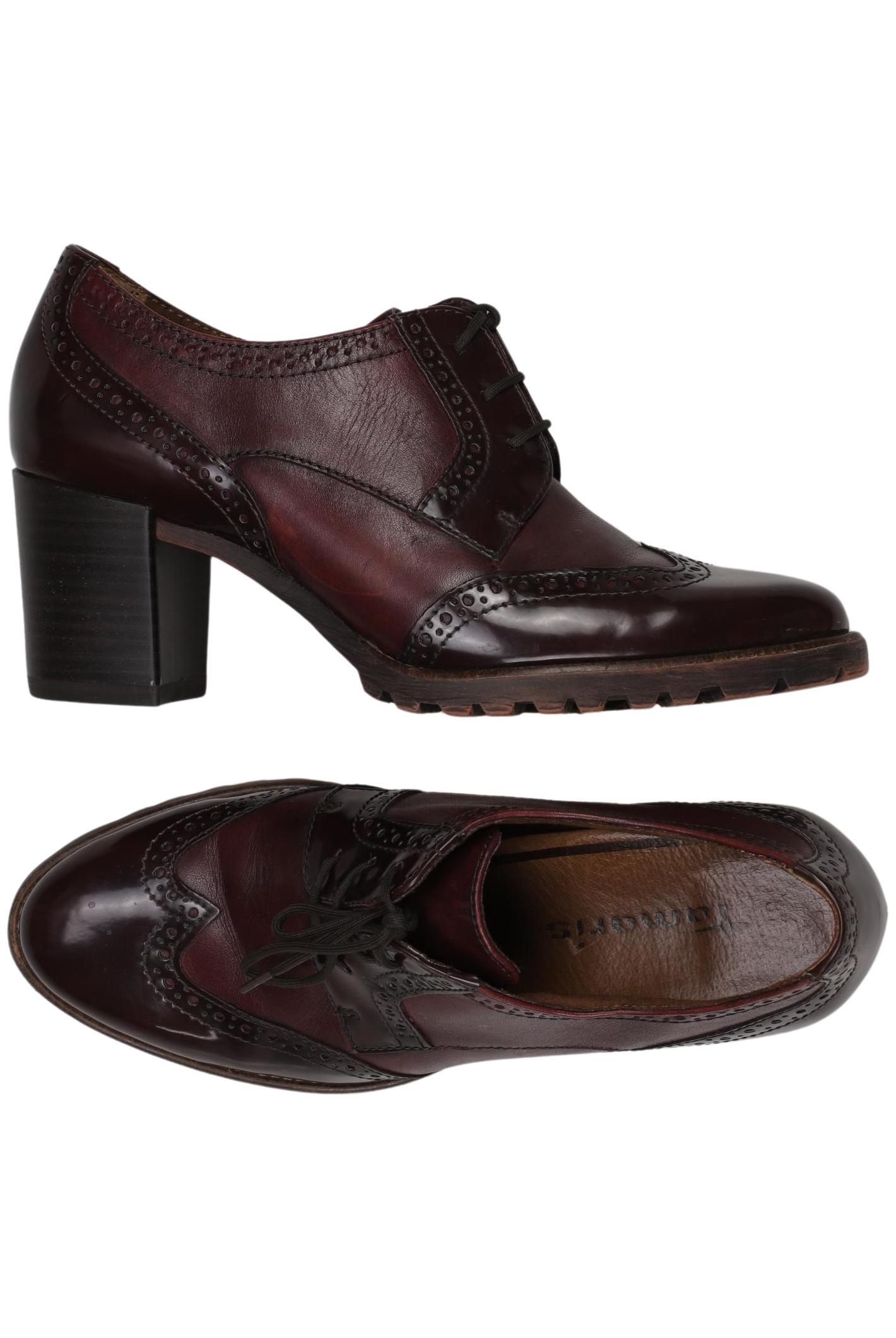 

Tamaris Damen Halbschuh, bordeaux, Gr. 37