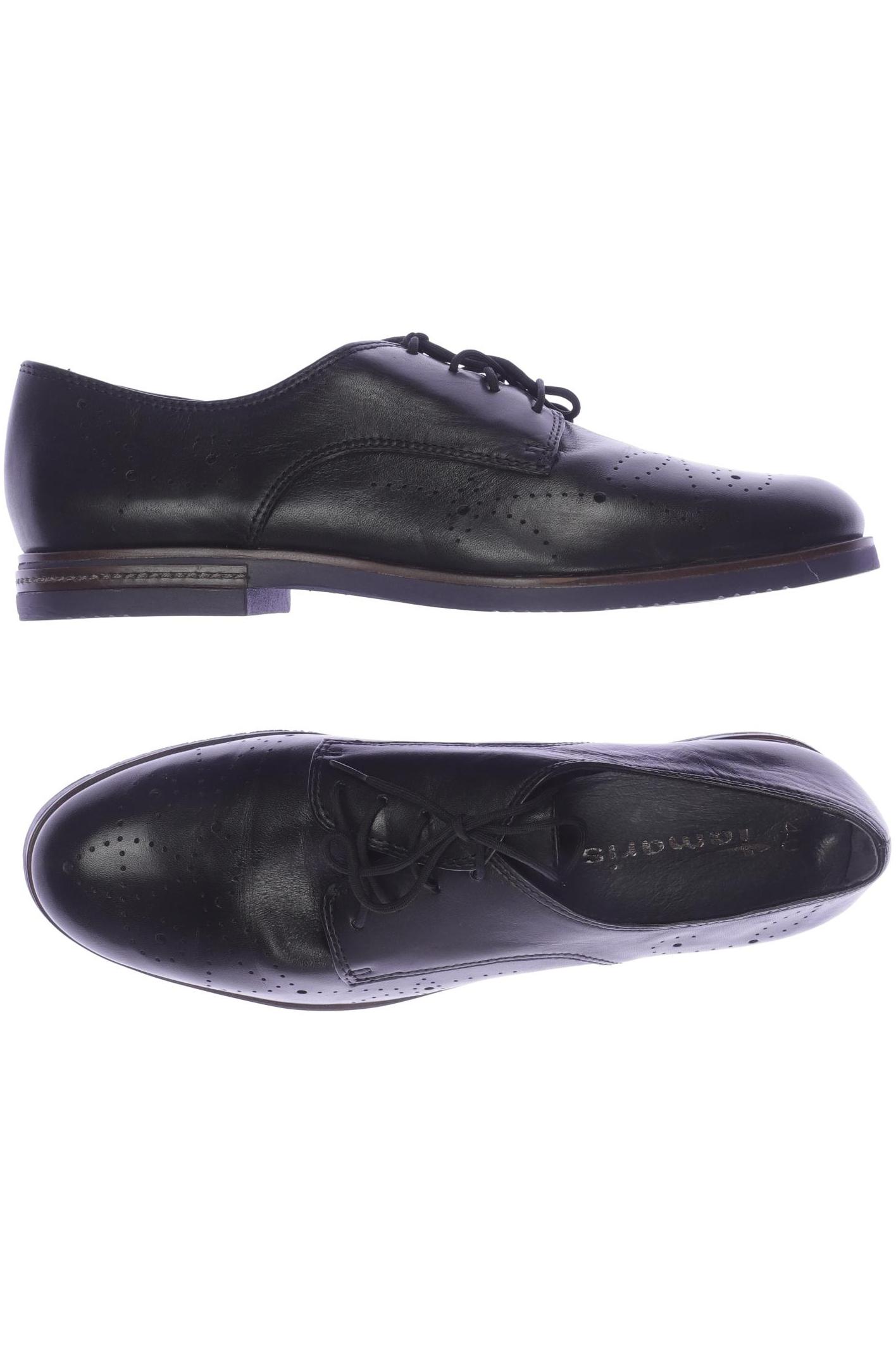 

Tamaris Damen Halbschuh, schwarz, Gr. 40